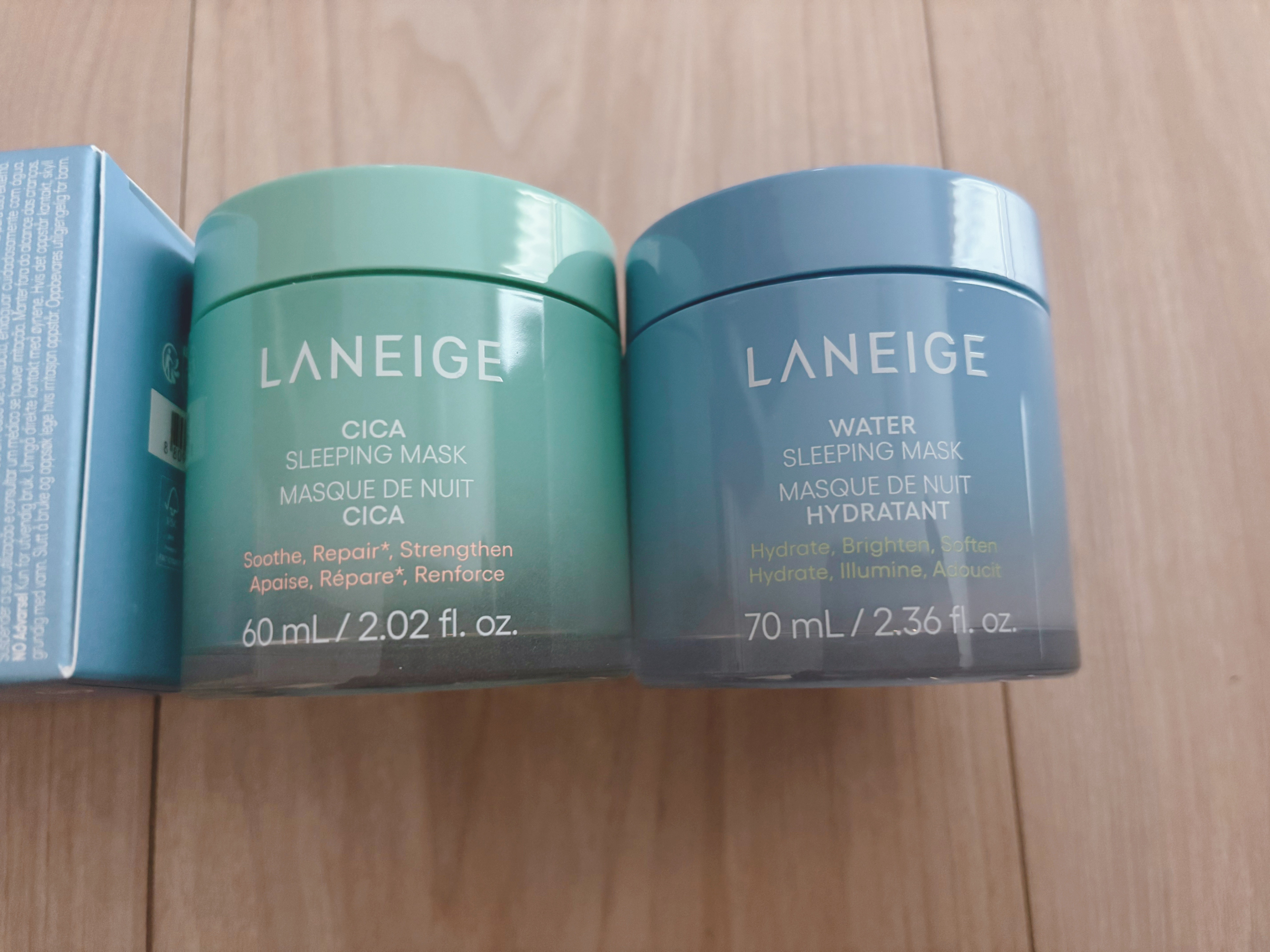 シカスリーピングマスク N/LANEIGE/フェイスクリームを使ったクチコミ（2枚目）
