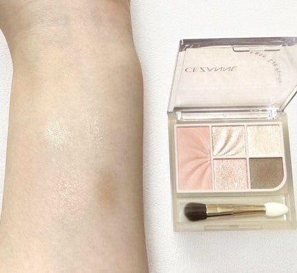 フェイスアイパレット/CEZANNE/アイシャドウを使ったクチコミ(2枚目)