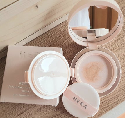 リフレクション スキン グロウ クッション ファンデーション/HERA/クッションファンデーションを使ったクチコミ(4枚目)