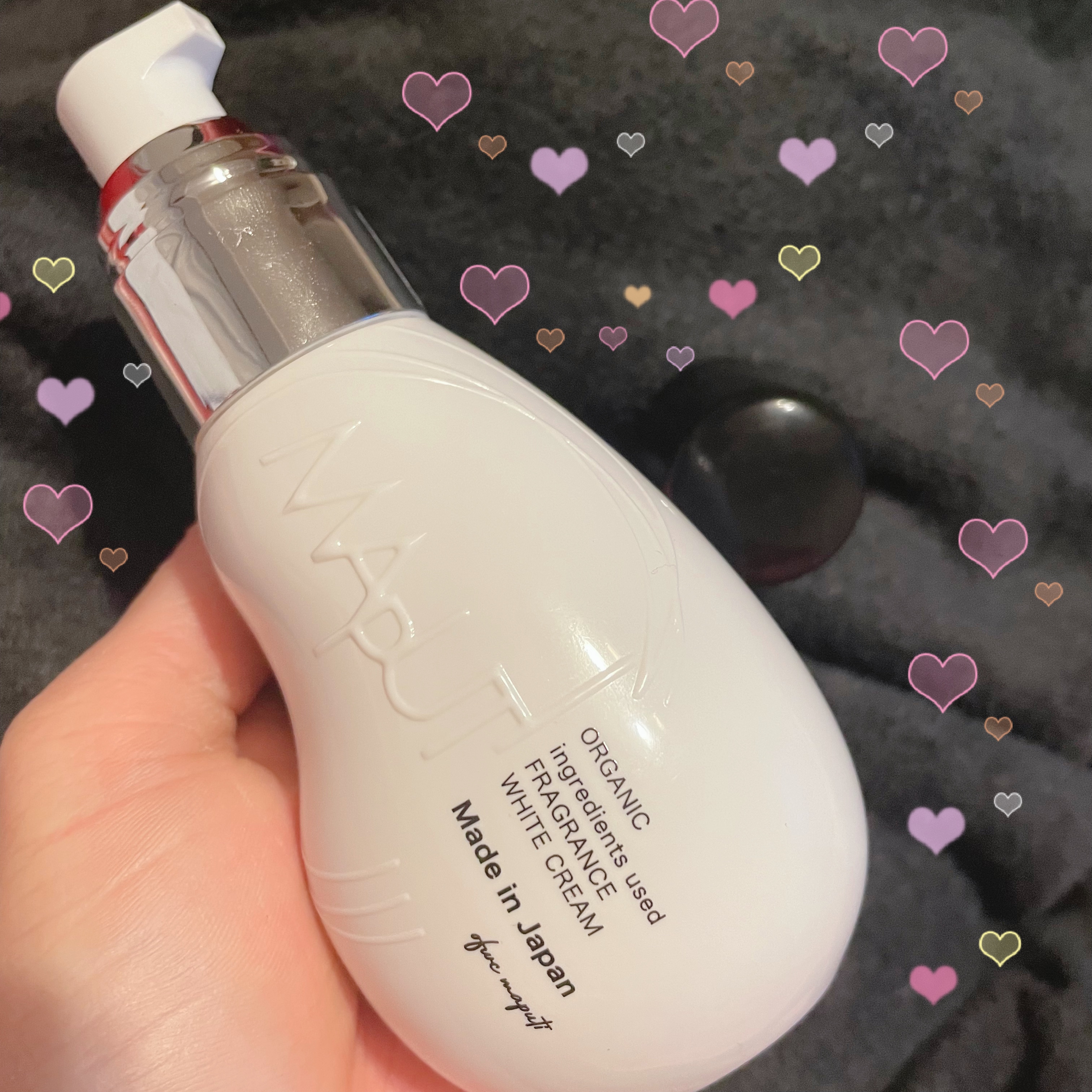 オーガニックフレグランスホワイトクリーム/MAPUTI/デリケートゾーンケアを使ったクチコミ（1枚目）