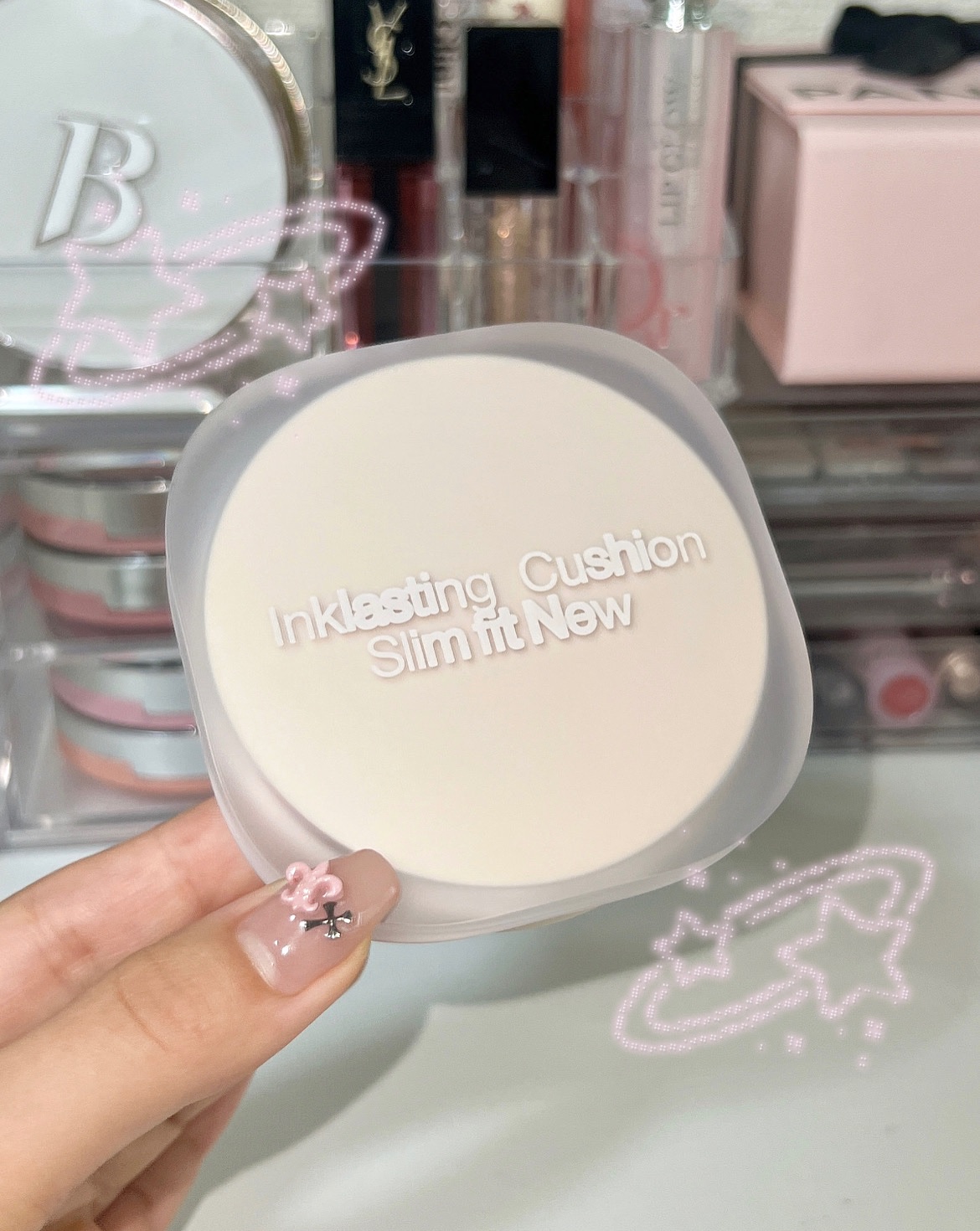 インクラスティングクッションファンデーション/THE FACE SHOP/クッションファンデーションを使ったクチコミ（1枚目）