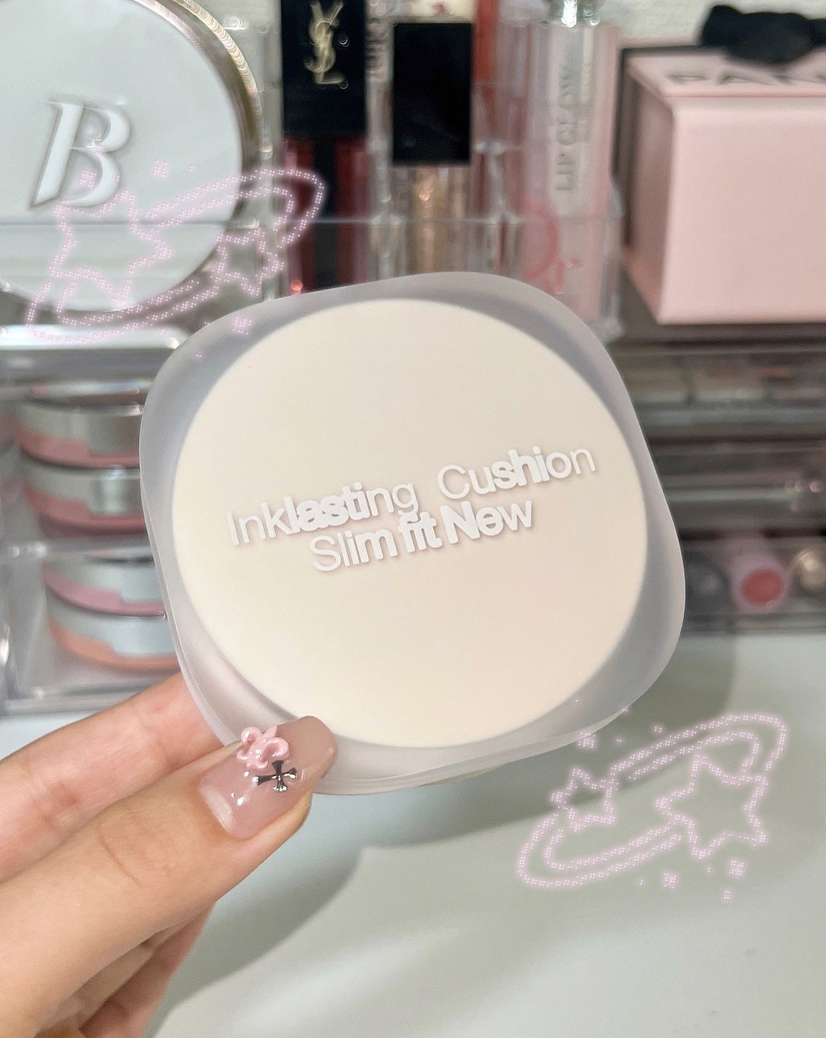 インクラスティングクッションファンデーション/THE FACE SHOP/クッションファンデーションを使ったクチコミ(1枚目)