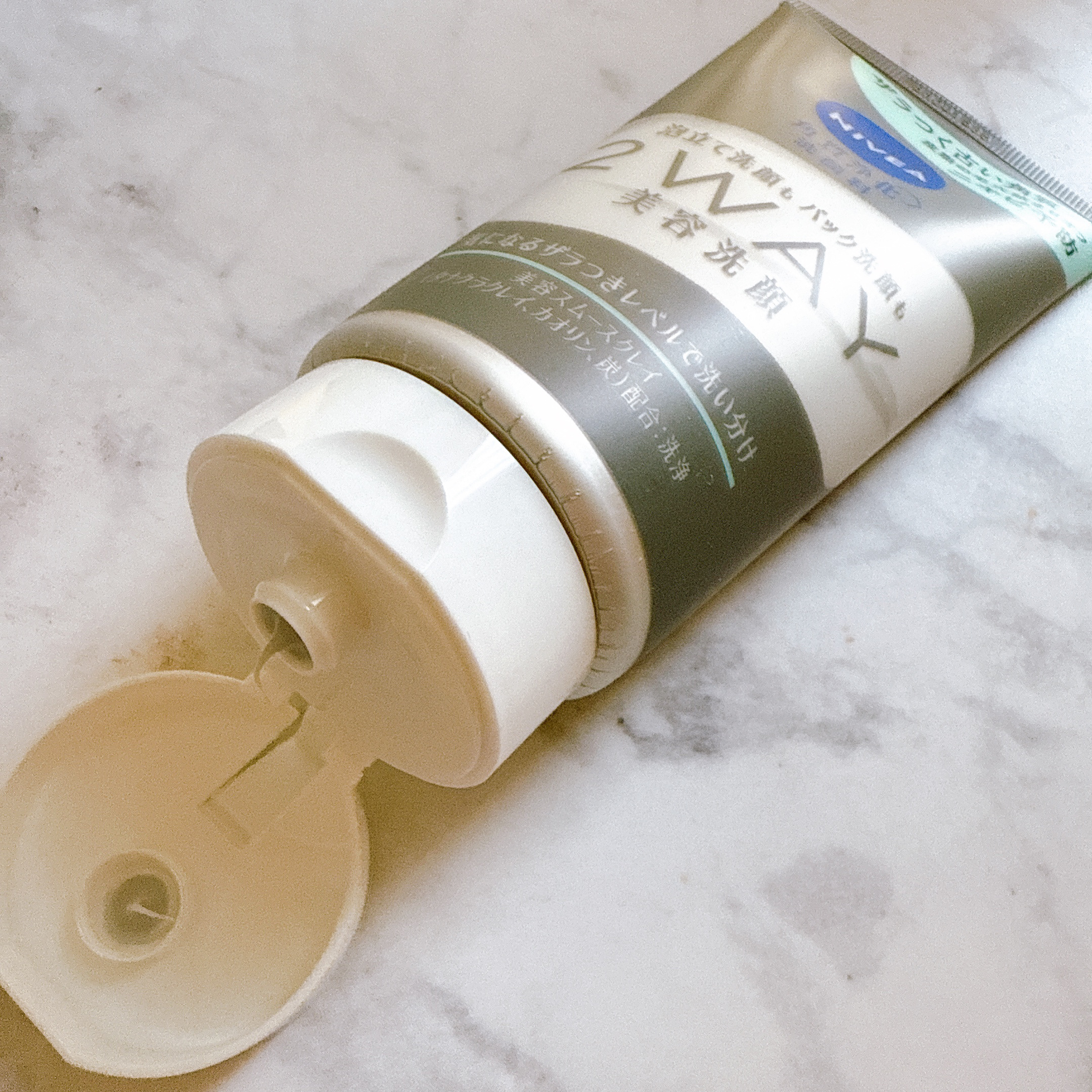 ニベア２ＷＡＹ美容洗顔 AC/ニベア/洗顔フォームを使ったクチコミ（2枚目）