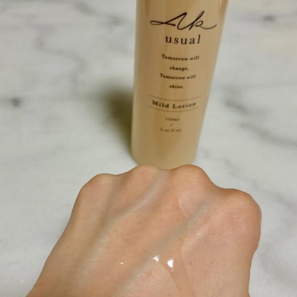 薬用u ローション/AK usual/化粧水を使ったクチコミ(2枚目)