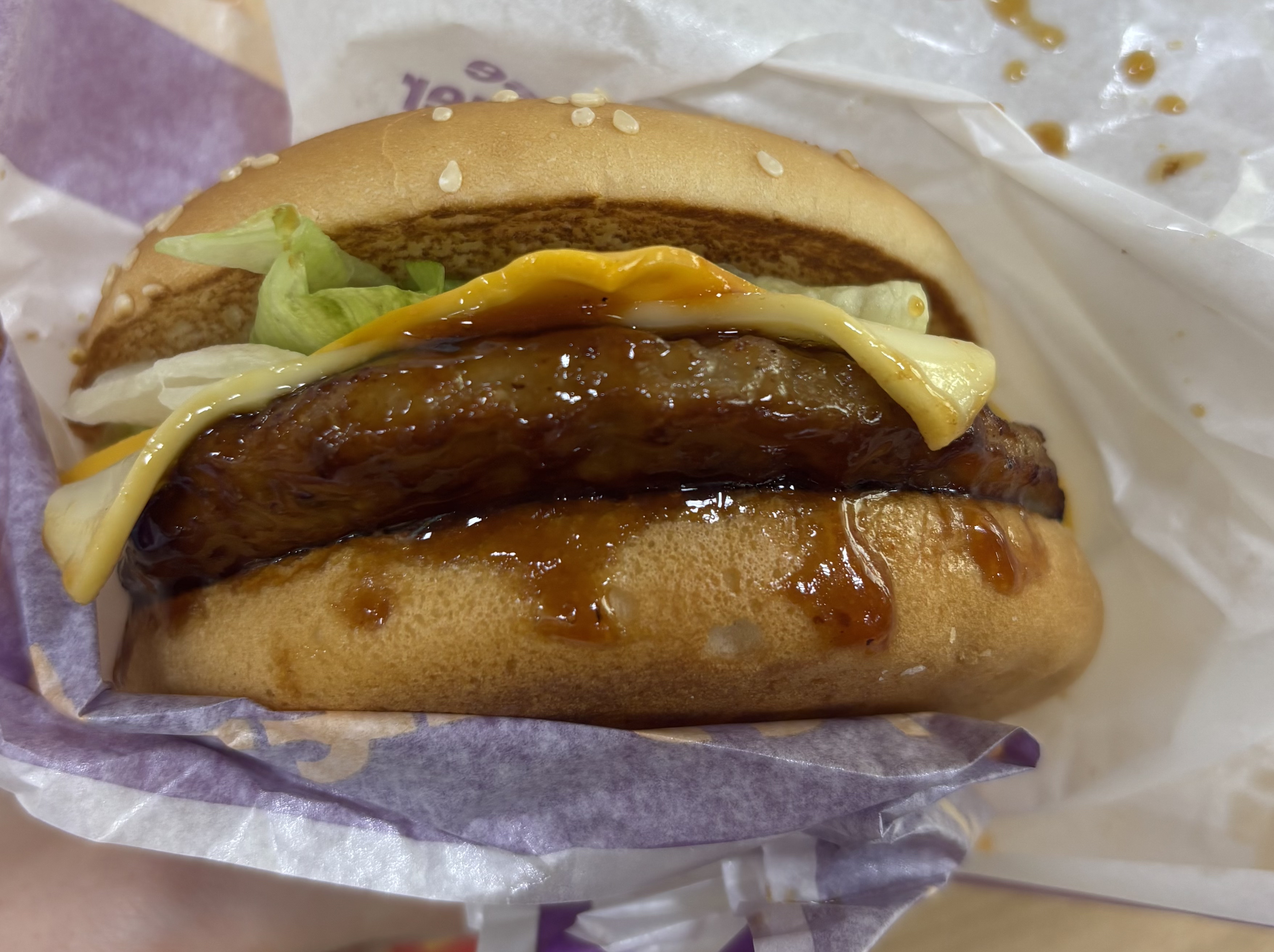 チーズチーズてりやきマックバーガーセット/マクドナルド/その他食品を使ったクチコミ（2枚目）