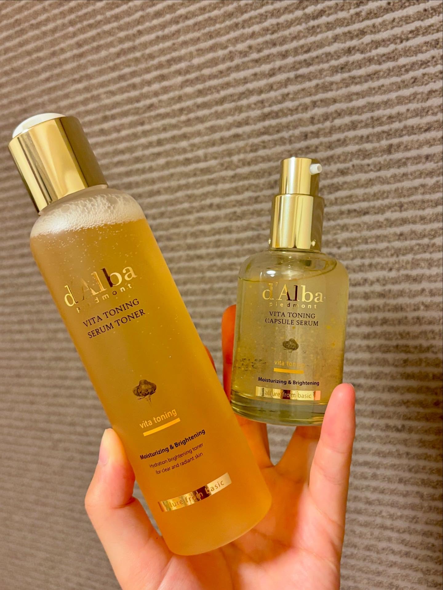 ビタトーニングカプセルセラム/ダルバ/美容液を使ったクチコミ（2枚目）