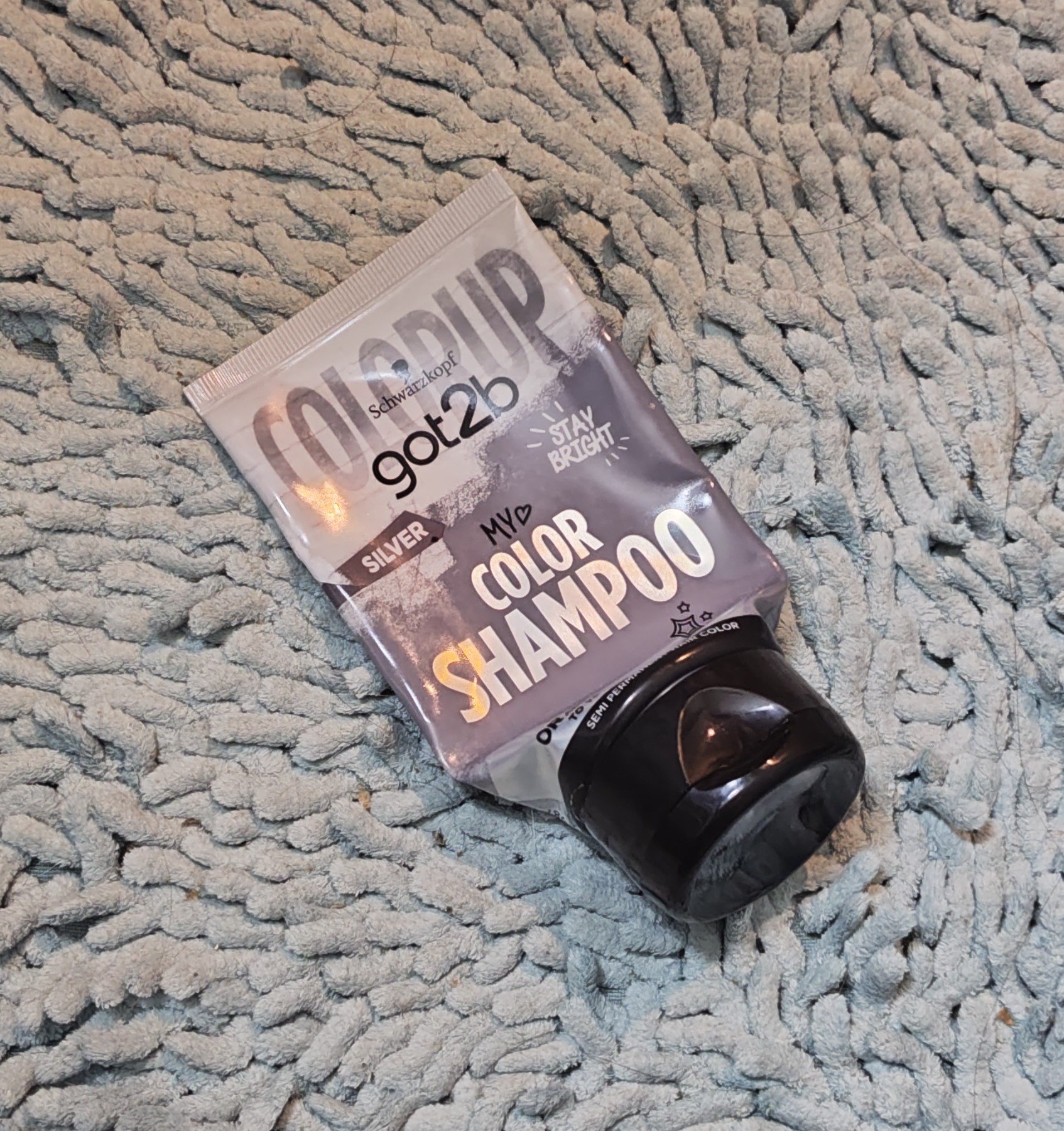 カラーシャンプー/got2b/市販シャンプーを使ったクチコミ（1枚目）