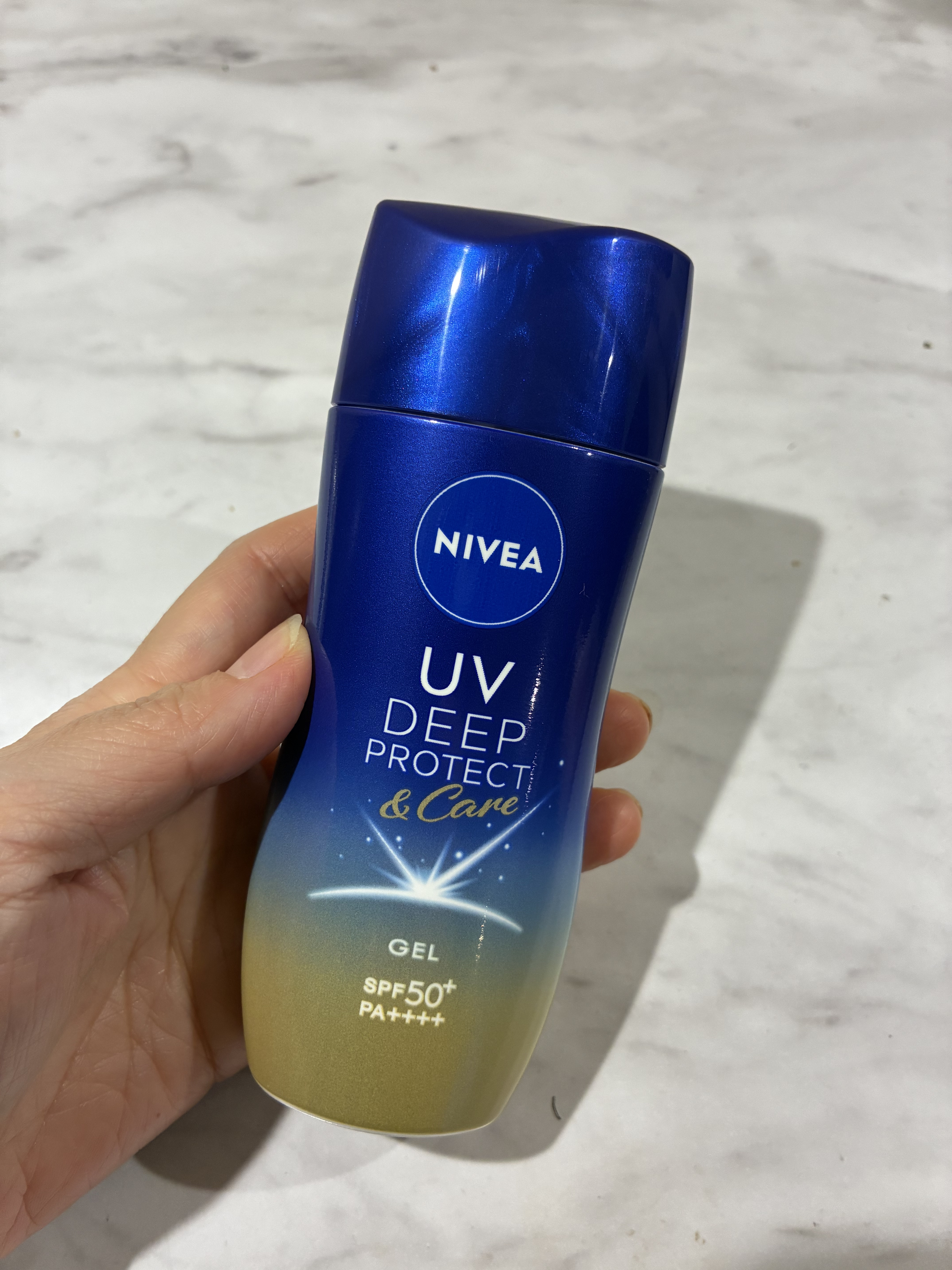 ニベアUV ディープ プロテクト＆ケア ジェル/ニベア/日焼け止めジェルを使ったクチコミ（1枚目）
