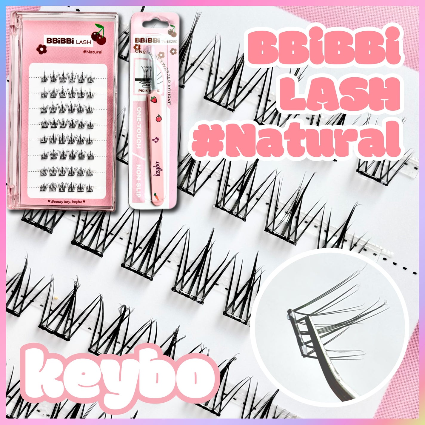 keybo BBiBBi LASH/keybo/つけまつげを使ったクチコミ(1枚目)