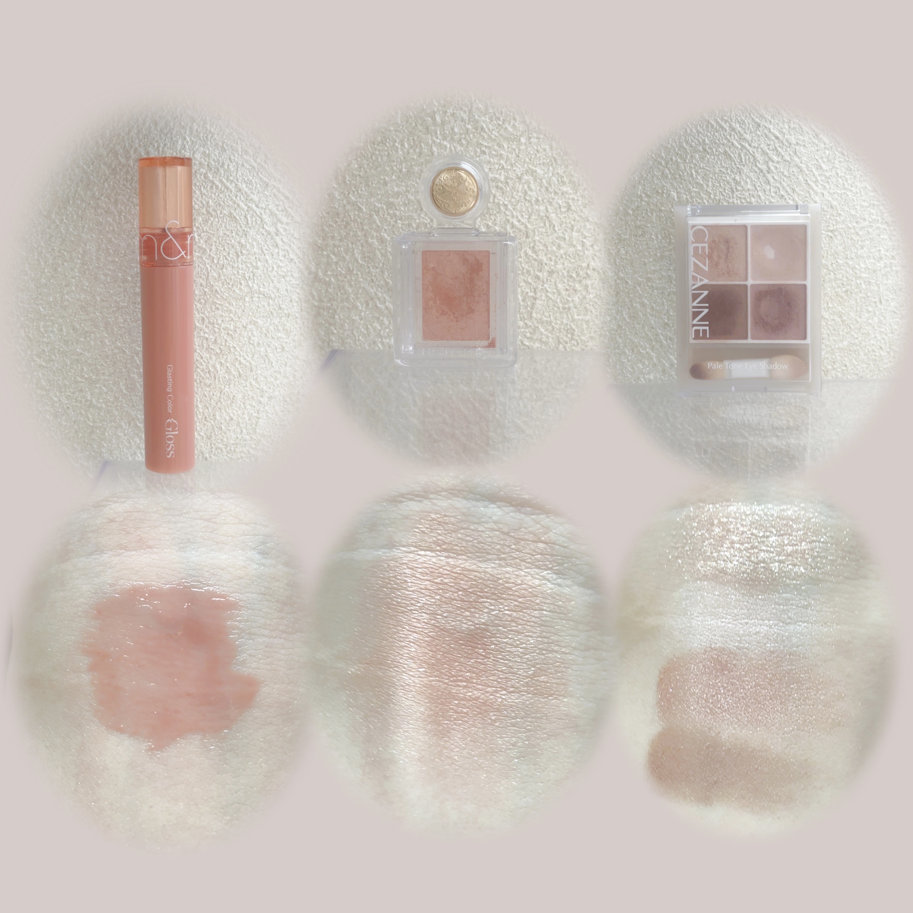 グラスティングカラーグロス/rom&nd/リップグロスを使ったクチコミ（3枚目）