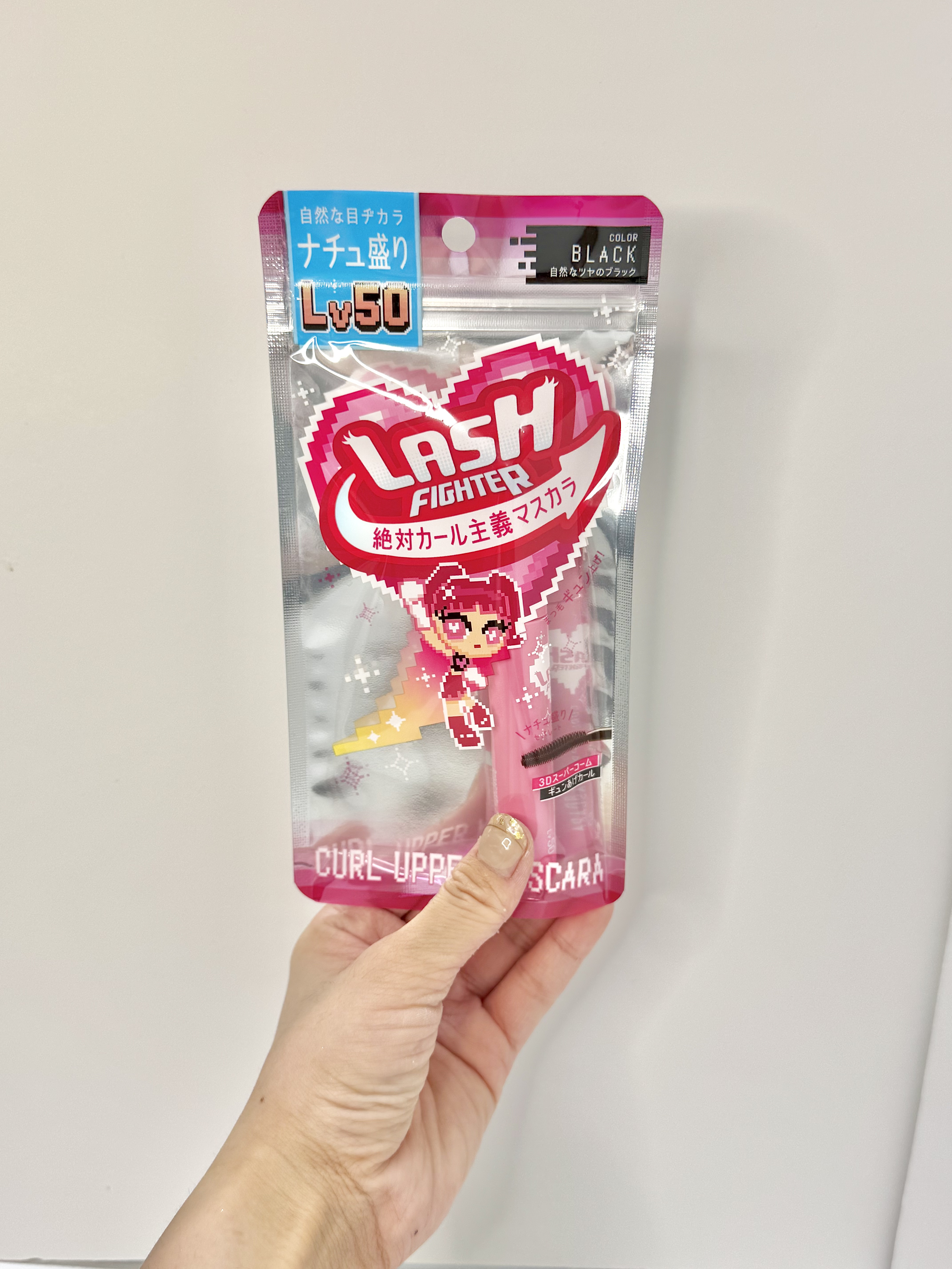 ラッシュファイター　カールアッパーマスカラ　Lv50/ラッシュファイター/マスカラを使ったクチコミ（1枚目）