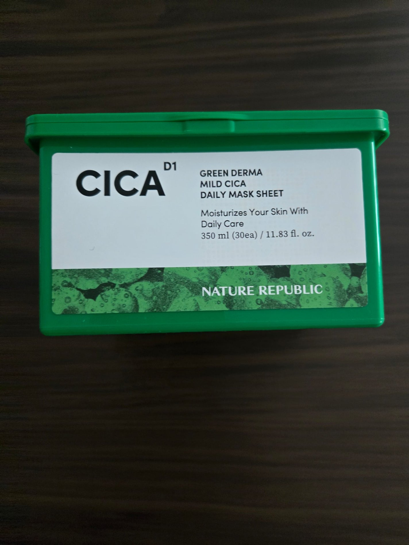 グリーンダーマCICA デイリーシートマスク/ネイチャーリパブリック/シートマスク・パックを使ったクチコミ(2枚目)