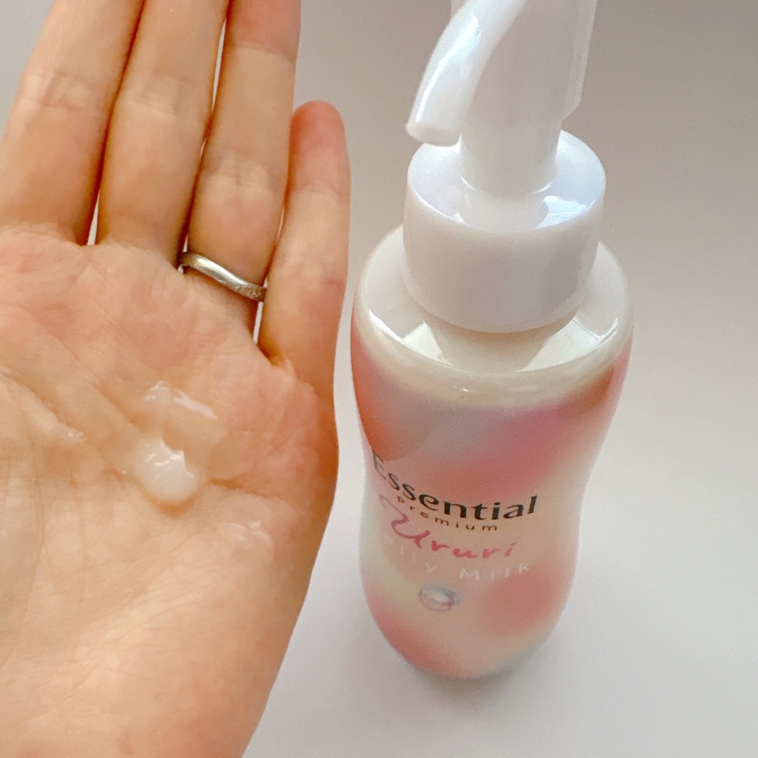 エッセンシャル プレミアム うるりジェリーミルク/エッセンシャル/ヘアミルクを使ったクチコミ（2枚目）