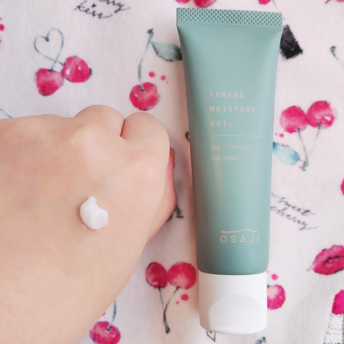 オサジ チューニング モイスチャー ベール/OSAJI/ハンドクリームを使ったクチコミ(2枚目)