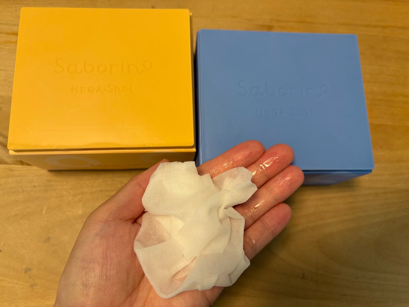 ちーのママ on LIPS 「サボリーノメガショット朝用ツヤピールマスクCCを使ってみました..」(2枚目)