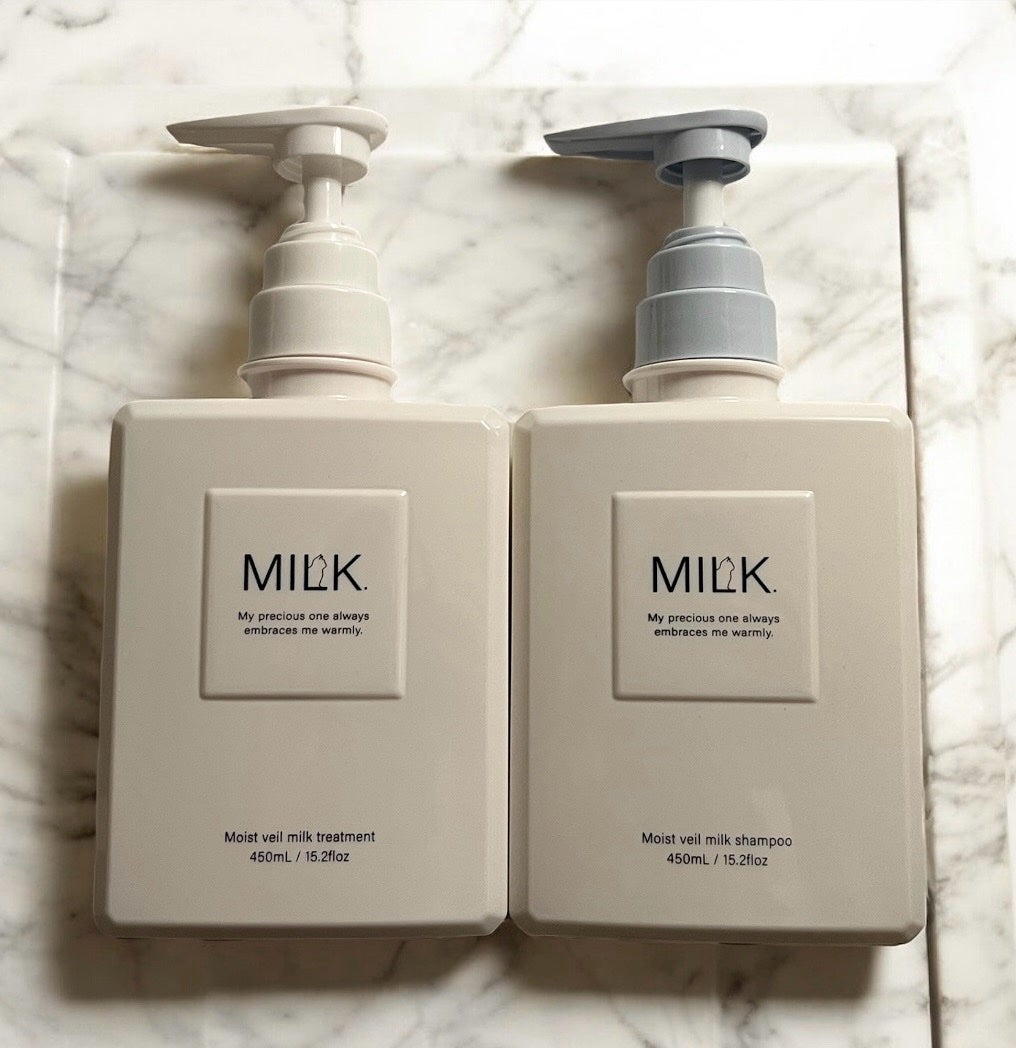 モイストヴェール シャンプー/トリートメント<無香料>/MILK./市販シャンプーを使ったクチコミ(1枚目)