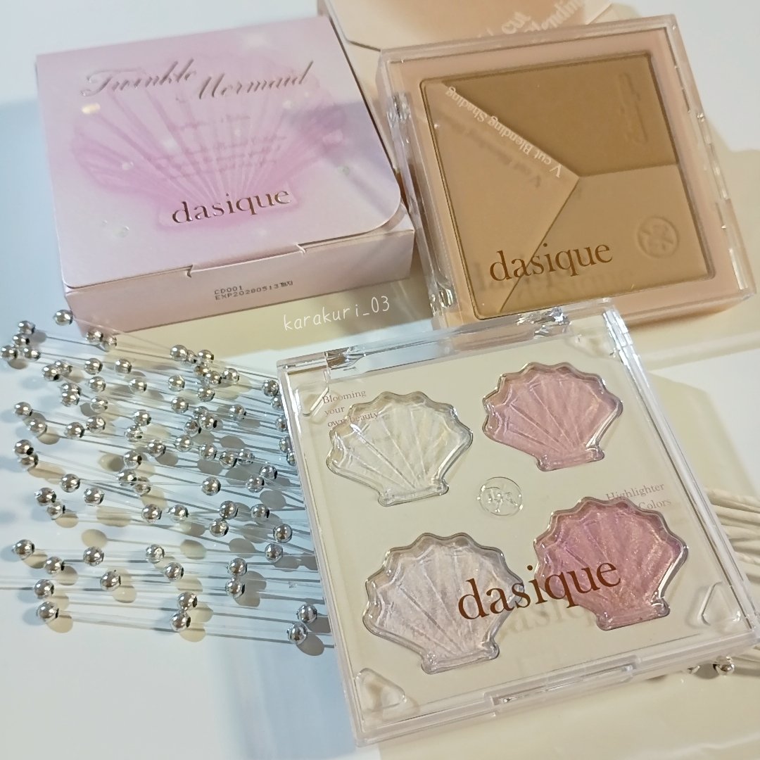 Vカットブレンディングシェーディング/dasique/シェーディングを使ったクチコミ（1枚目）