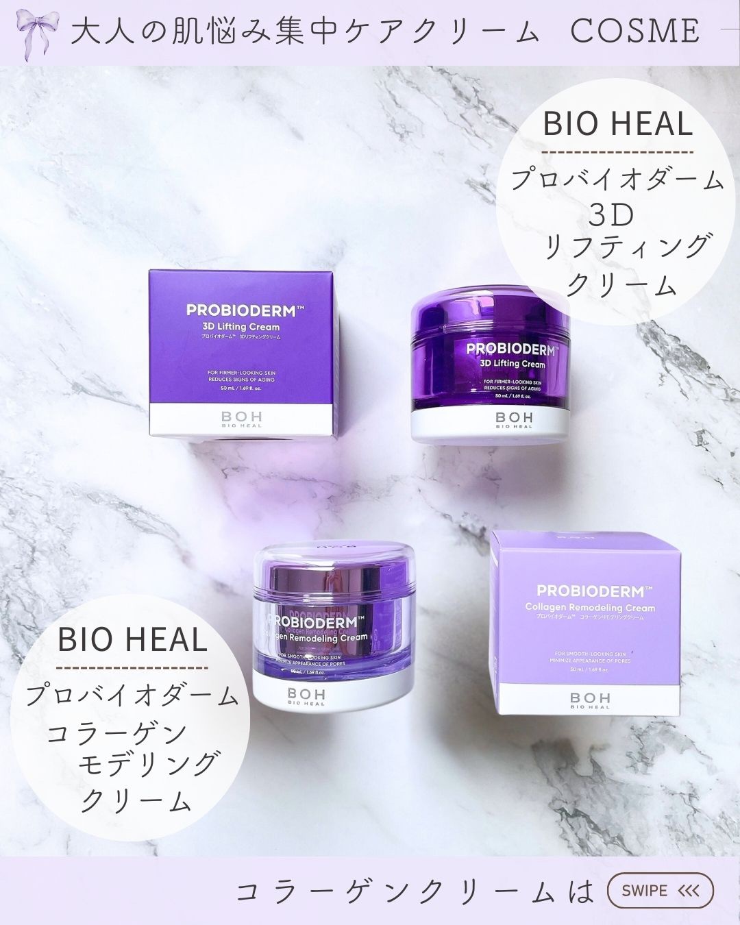 バイオヒールボ プロバイオダーム 3Dリフティングクリーム/BIOHEAL BOH/フェイスクリームを使ったクチコミ（1枚目）