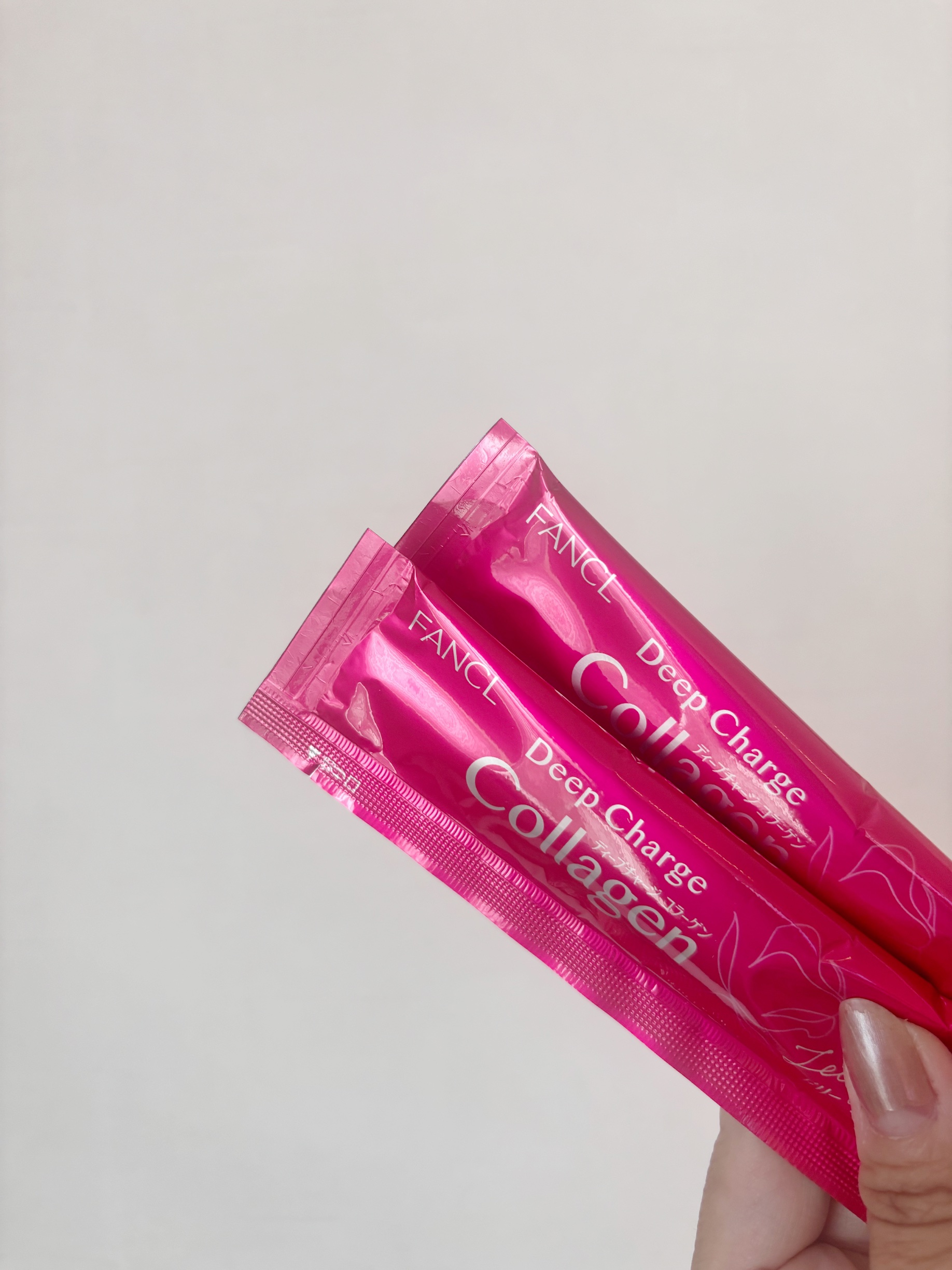 ディープチャージ  コラーゲン スティックゼリー/ファンケル/美容サプリメントを使ったクチコミ（2枚目）
