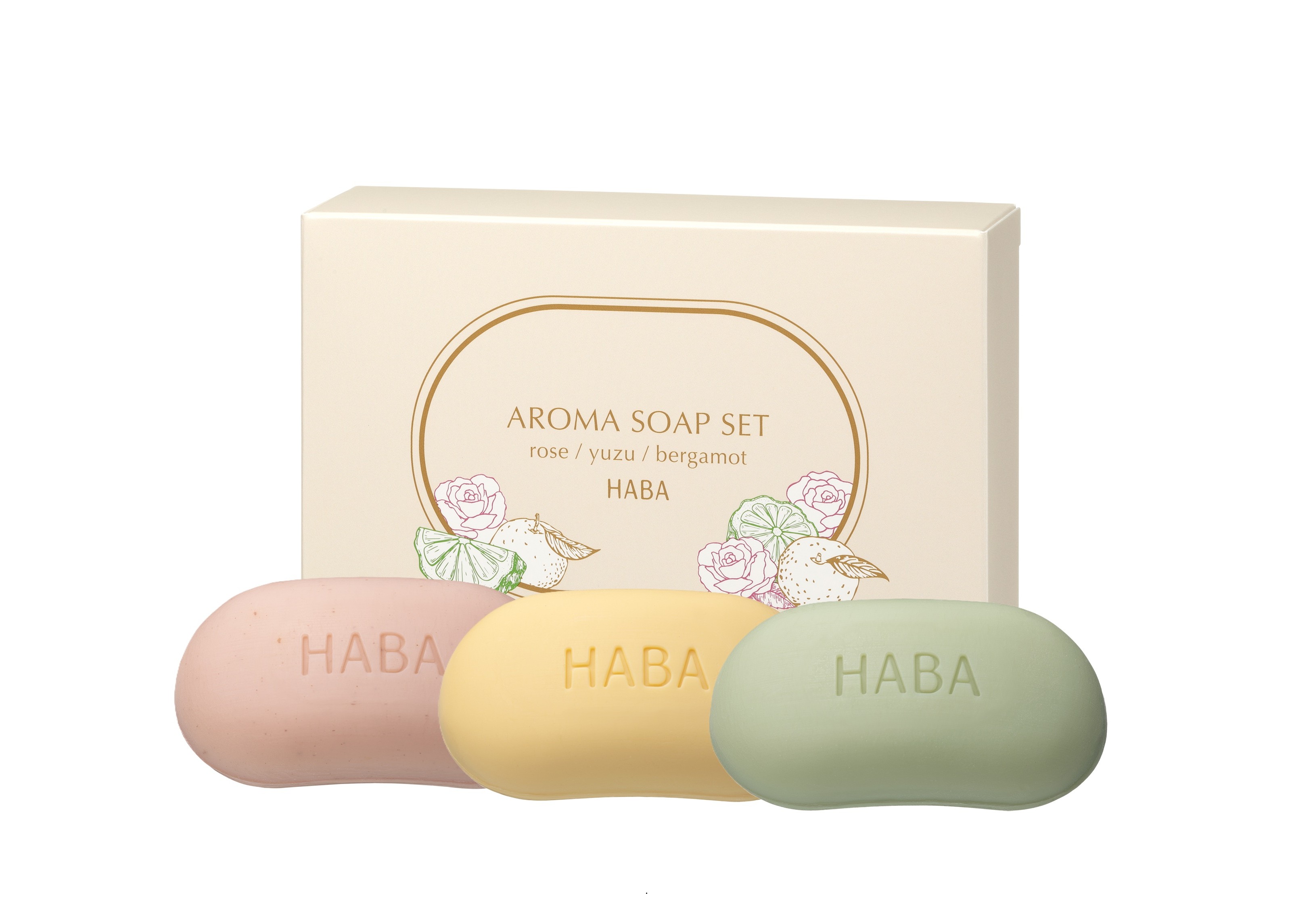 アロマソープセット(ローズ・ユズ・ベルガモット) / HABA
