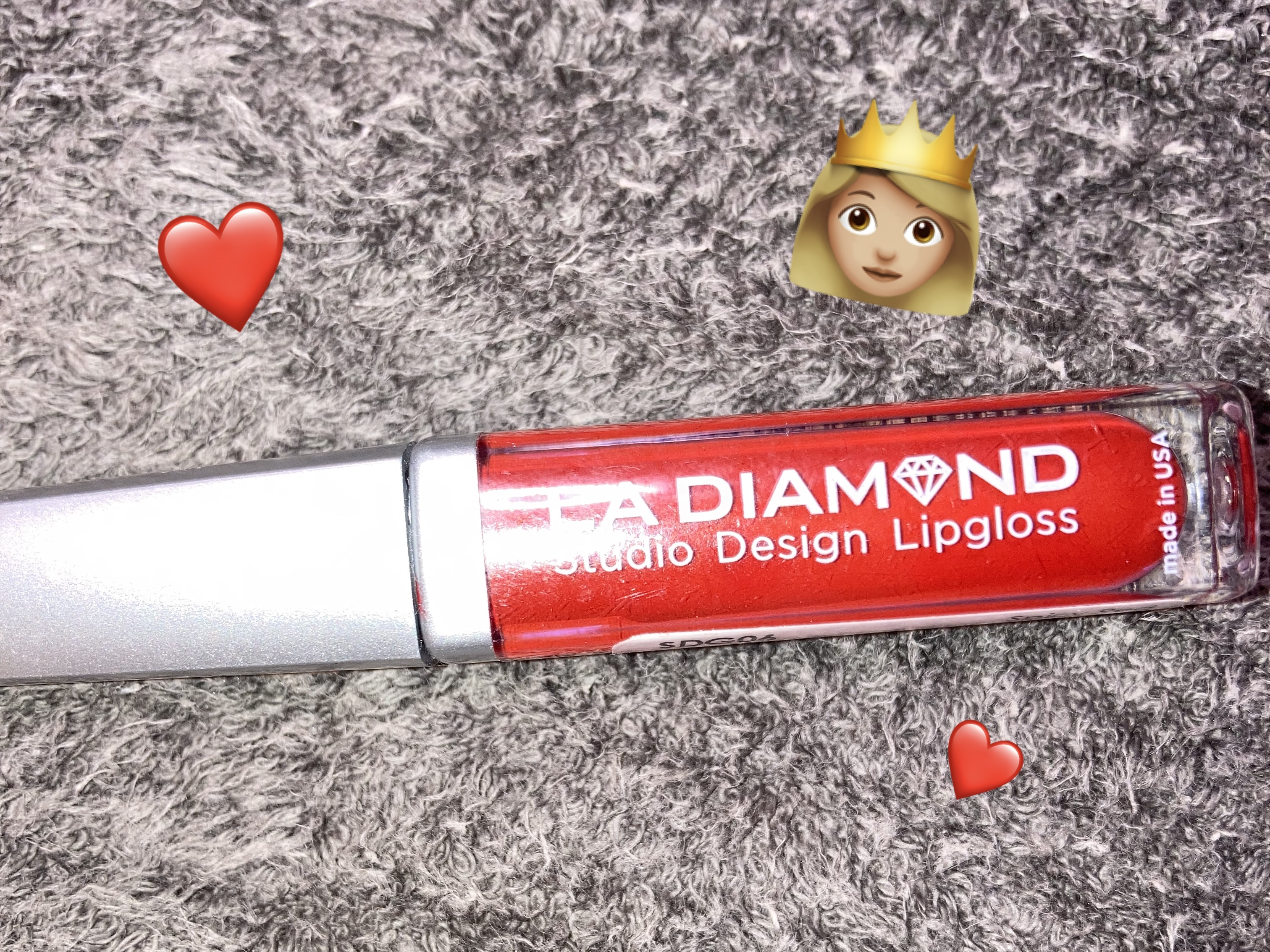 ストゥディオデザインリップグロス/エルエー ダイヤモンド/リップグロスを使ったクチコミ（1枚目）