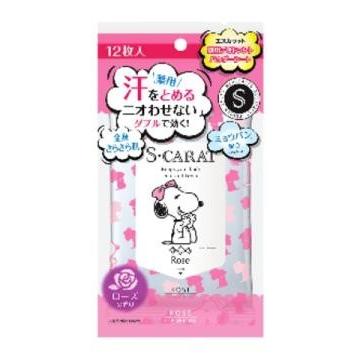 薬用デオドラント パウダーシート（ローズ） 12枚入