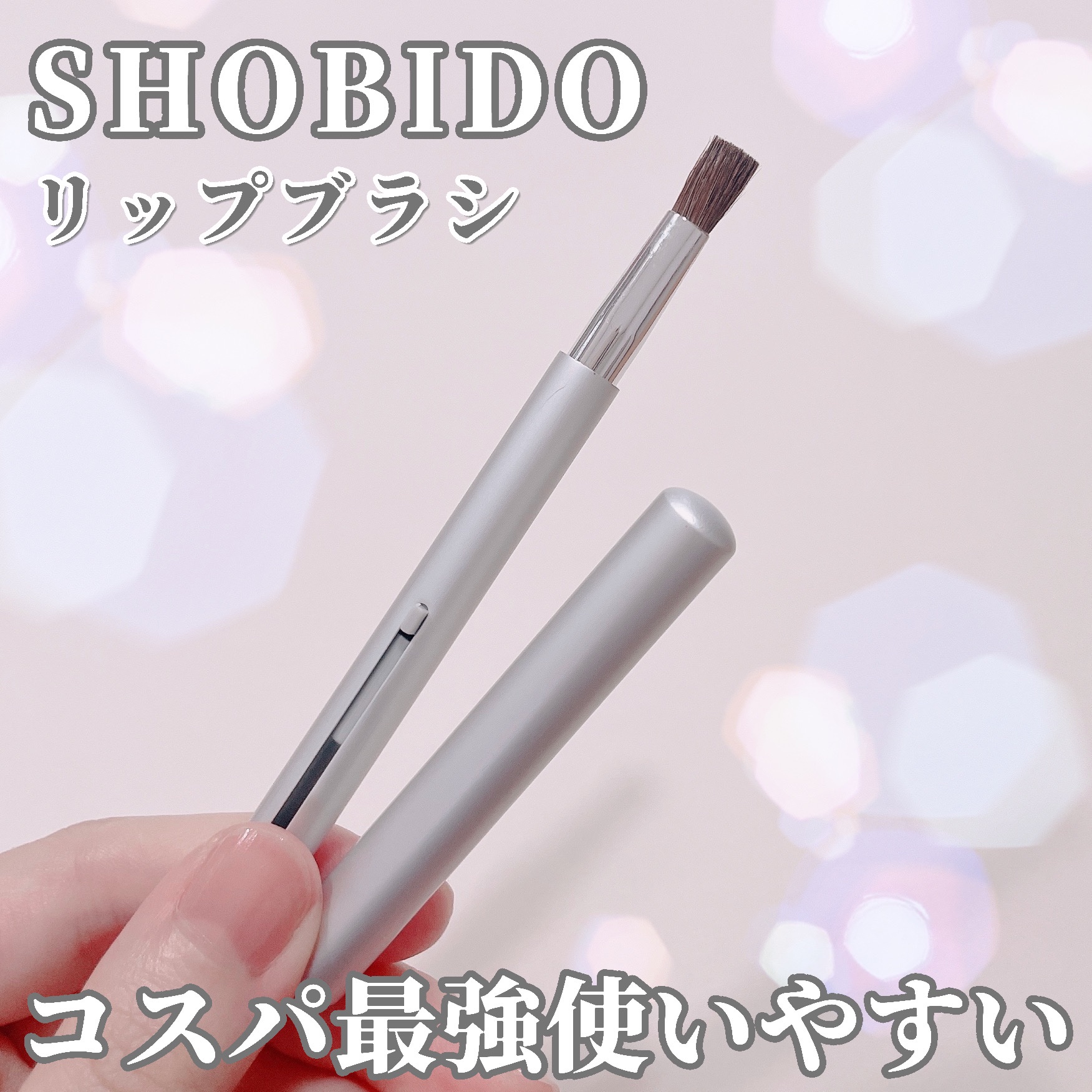 リップブラシ/SHOBIDO/メイクブラシを使ったクチコミ（1枚目）