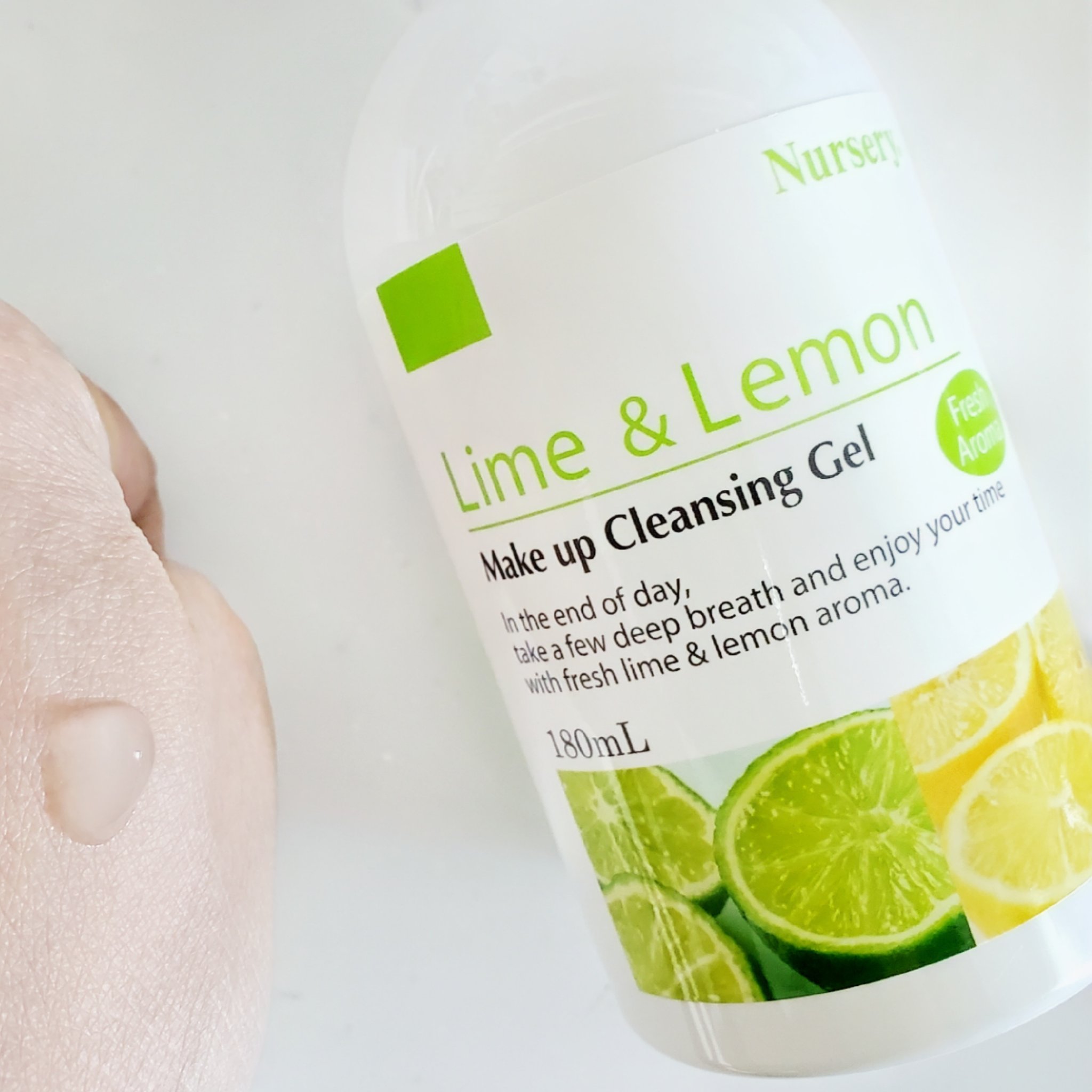 Ｗクレンジングジェルライム＆レモン/Nursery(ナーセリー)/クレンジングジェルを使ったクチコミ（3枚目）