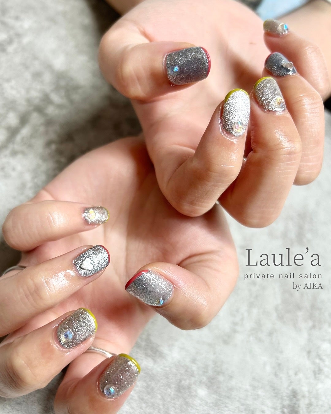 サンセットシリーズ/mon petit lapin/ジェルネイルを使ったクチコミ(3枚目)