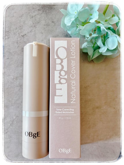 ナチュラルカバーローション/オブジェ/日焼け止めクリームを使ったクチコミ(1枚目)