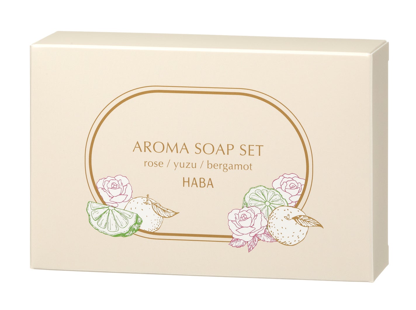アロマソープセット(ローズ・ユズ・ベルガモット) HABA