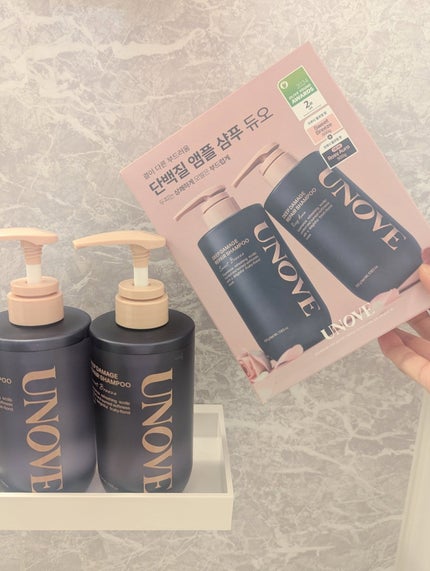 アノブ ダメージリペアシャンプー/UNOVE/市販シャンプーを使ったクチコミ(2枚目)