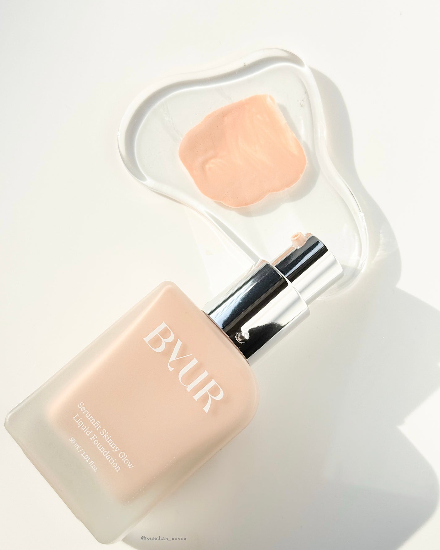 セラムフィット スキニー グローリキッドファンデーション/ByUR/リキッドファンデーションを使ったクチコミ(8枚目)