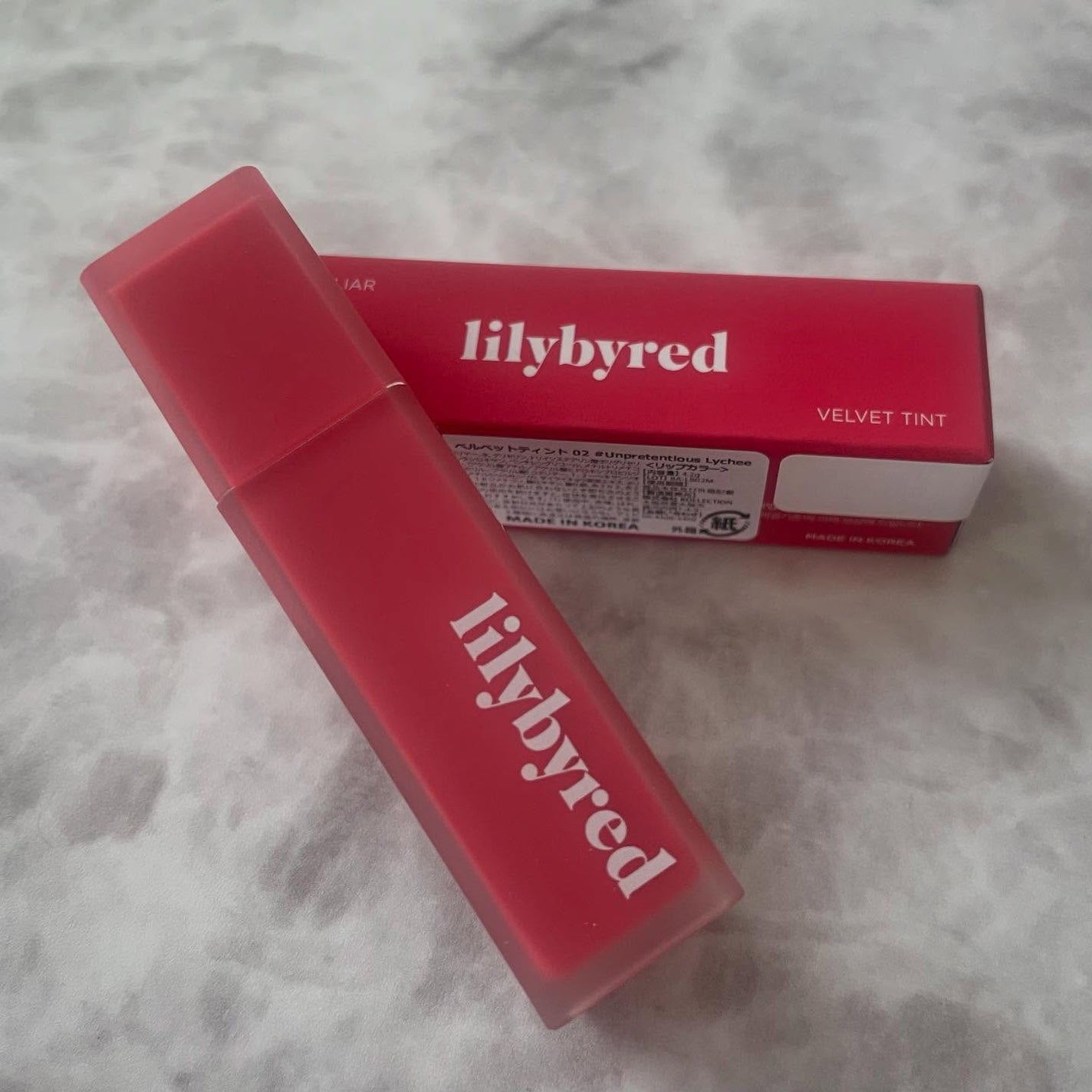 ムードライアー ベルベットティント/lilybyred/リップティントを使ったクチコミ(3枚目)