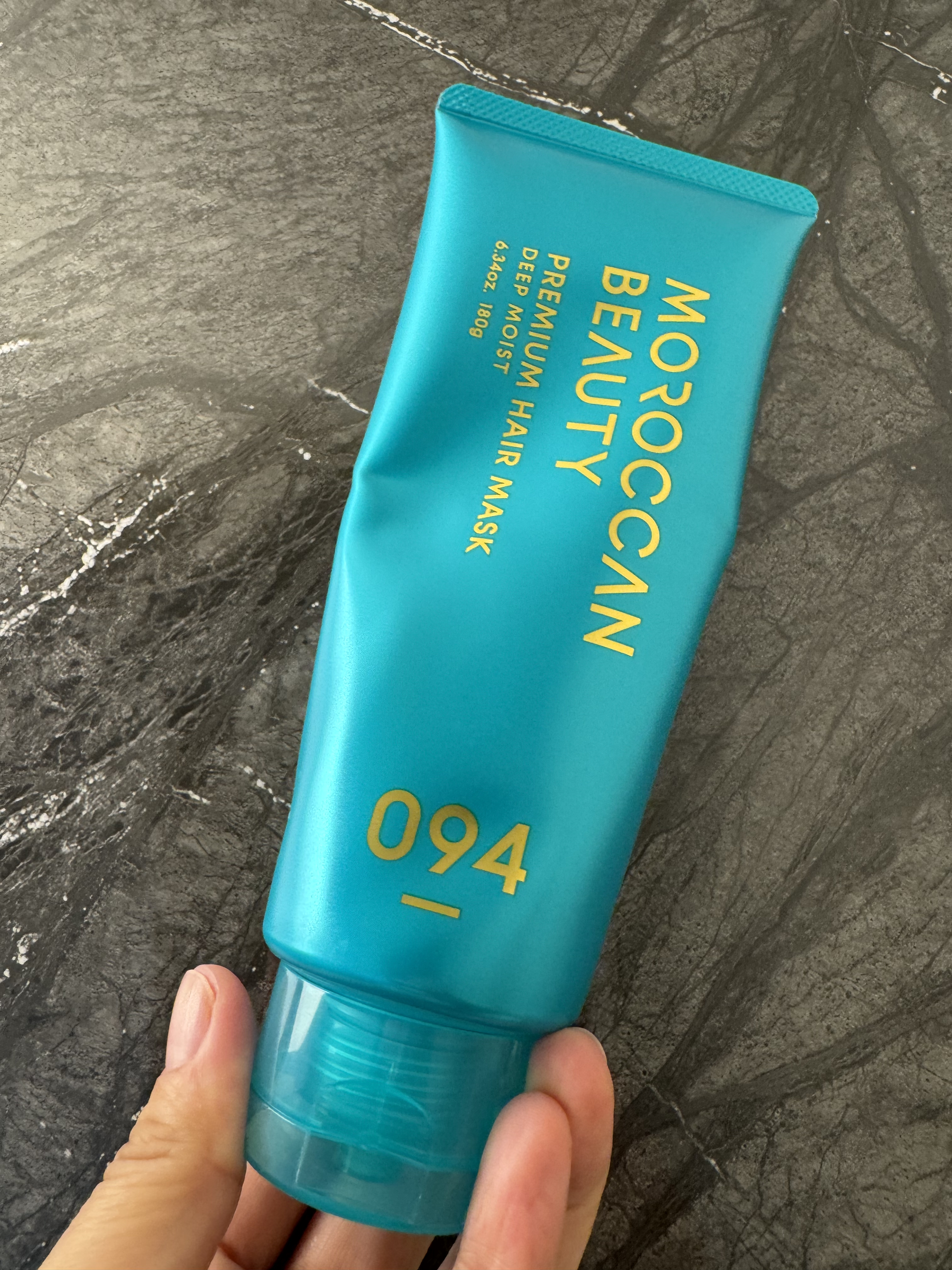 ディープモイスト プレミアム ヘアマスク/モロッカンビューティ/洗い流すヘアトリートメントを使ったクチコミ（1枚目）