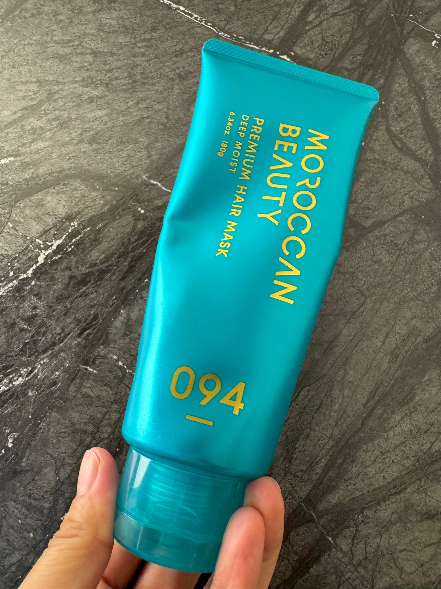 ディープモイスト プレミアム ヘアマスク/モロッカンビューティ/洗い流すヘアトリートメントを使ったクチコミ(1枚目)