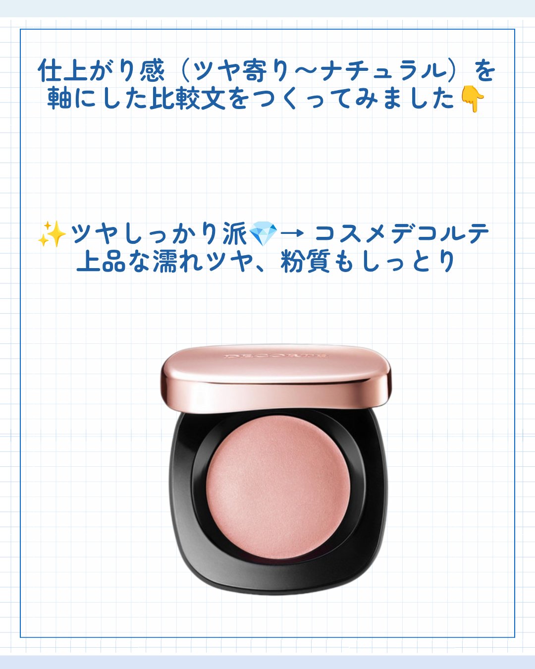 クリーム ブラッシュ/DECORTÉ/ジェル・クリームチークを使ったクチコミ（3枚目）