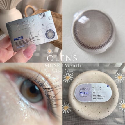 MUSE 1month/OLENS/1ヶ月(1MONTH)カラコンを使ったクチコミ(1枚目)
