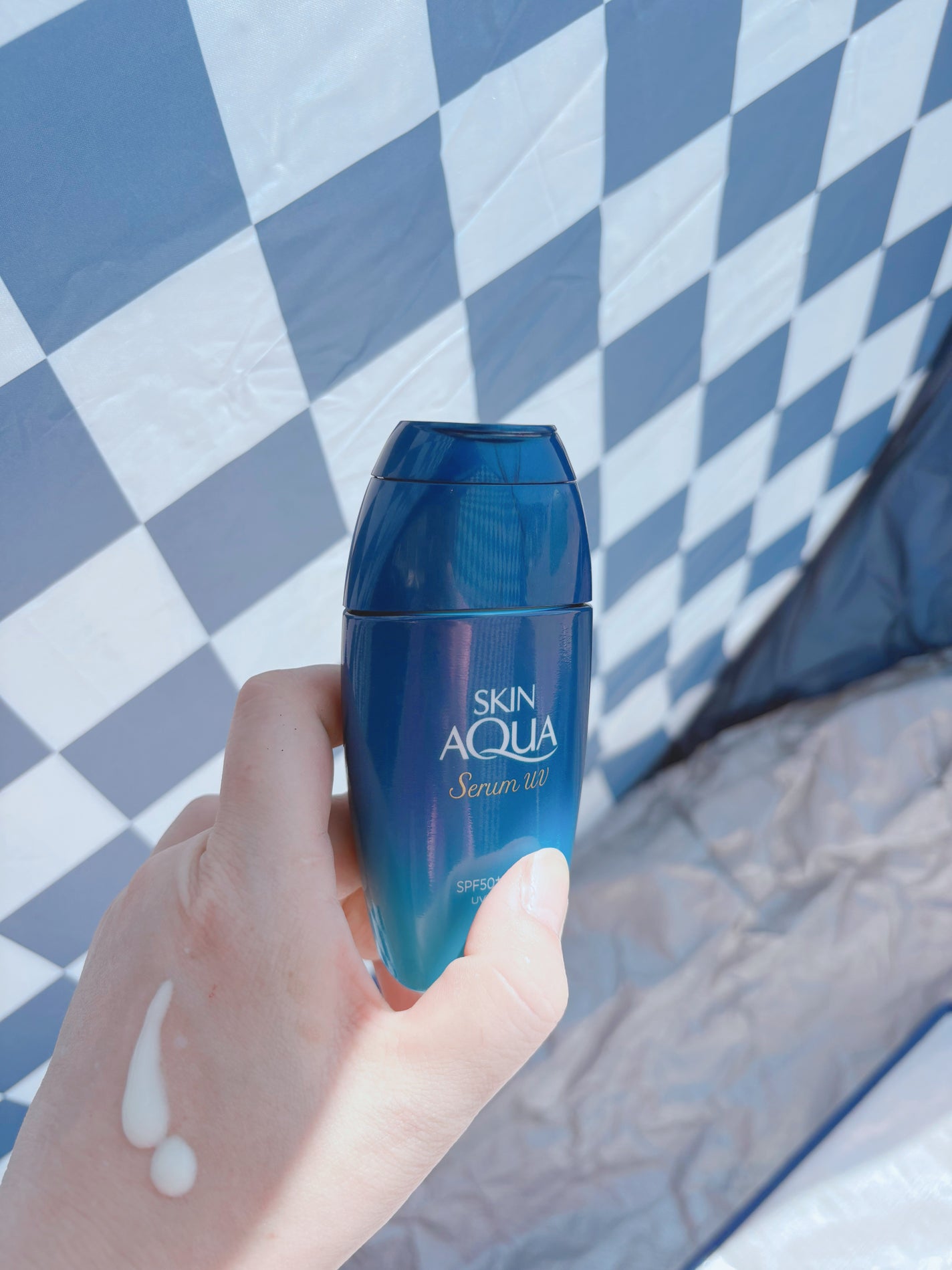 スキンアクア ヒアルロンセラムUV/スキンアクア/日焼け止めローションを使ったクチコミ(2枚目)