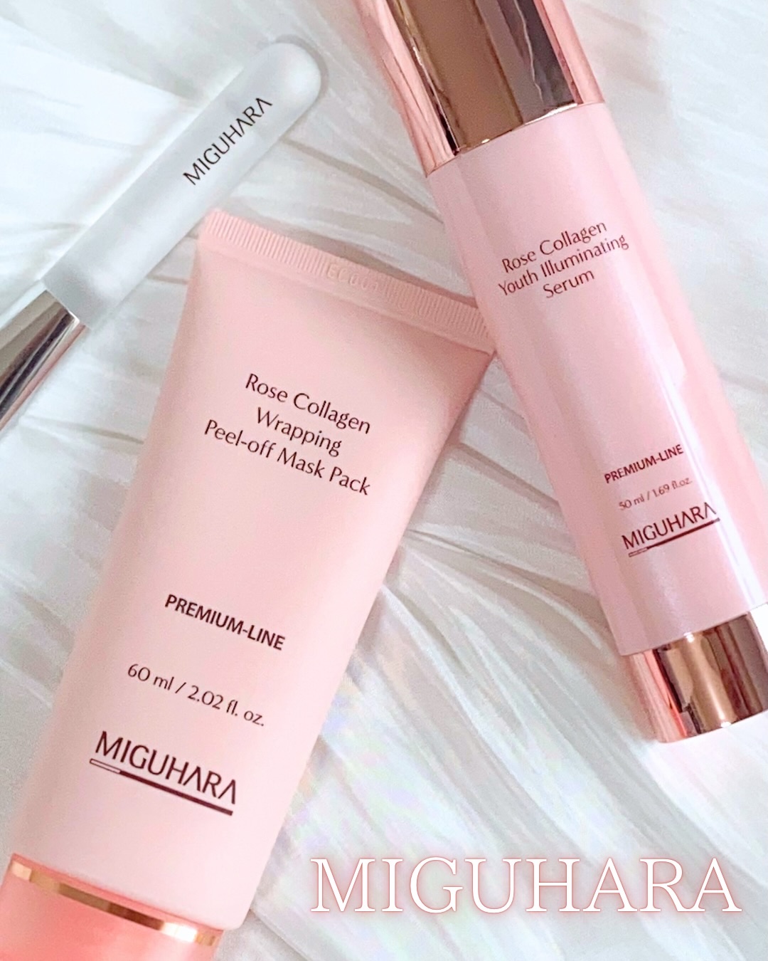 ローズコラーゲンラッピングピールオフマスクパック/MIGUHARA/洗い流すパック・マスクを使ったクチコミ（1枚目）