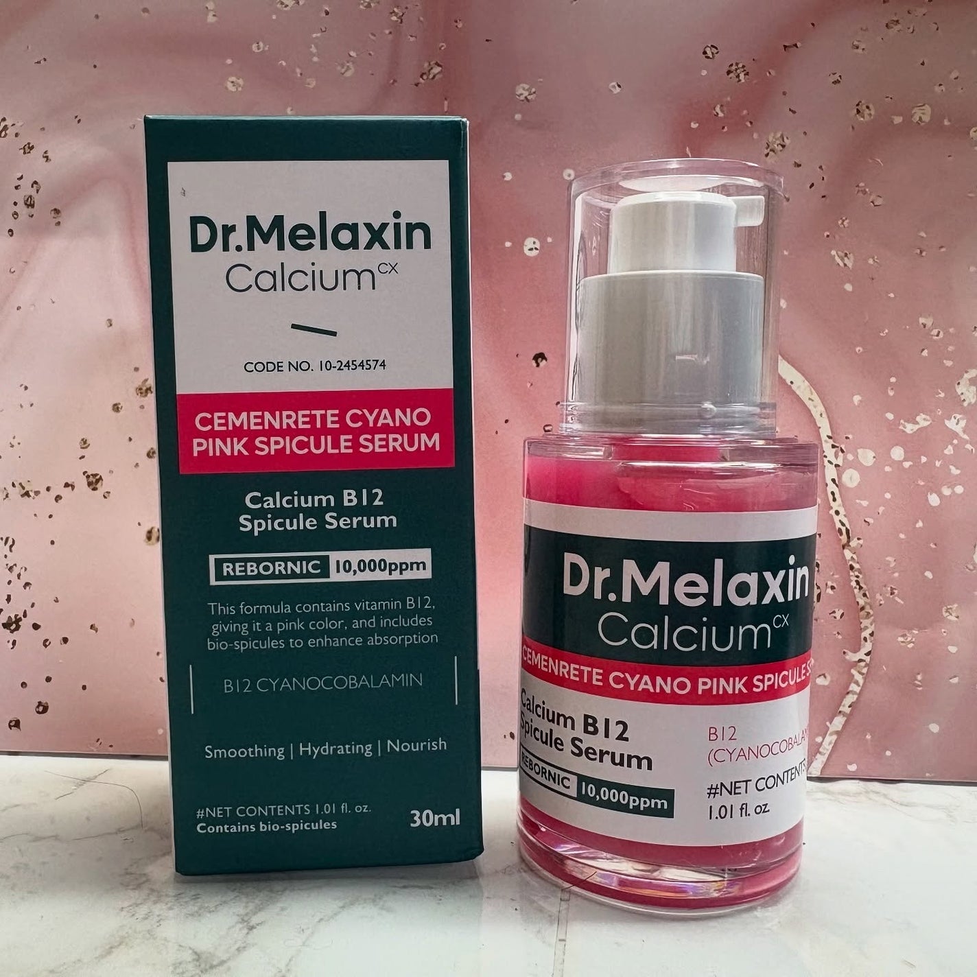 セメンリトシアノ ピンクスピキュールセラム/Dr.Melaxin/美容液を使ったクチコミ(2枚目)