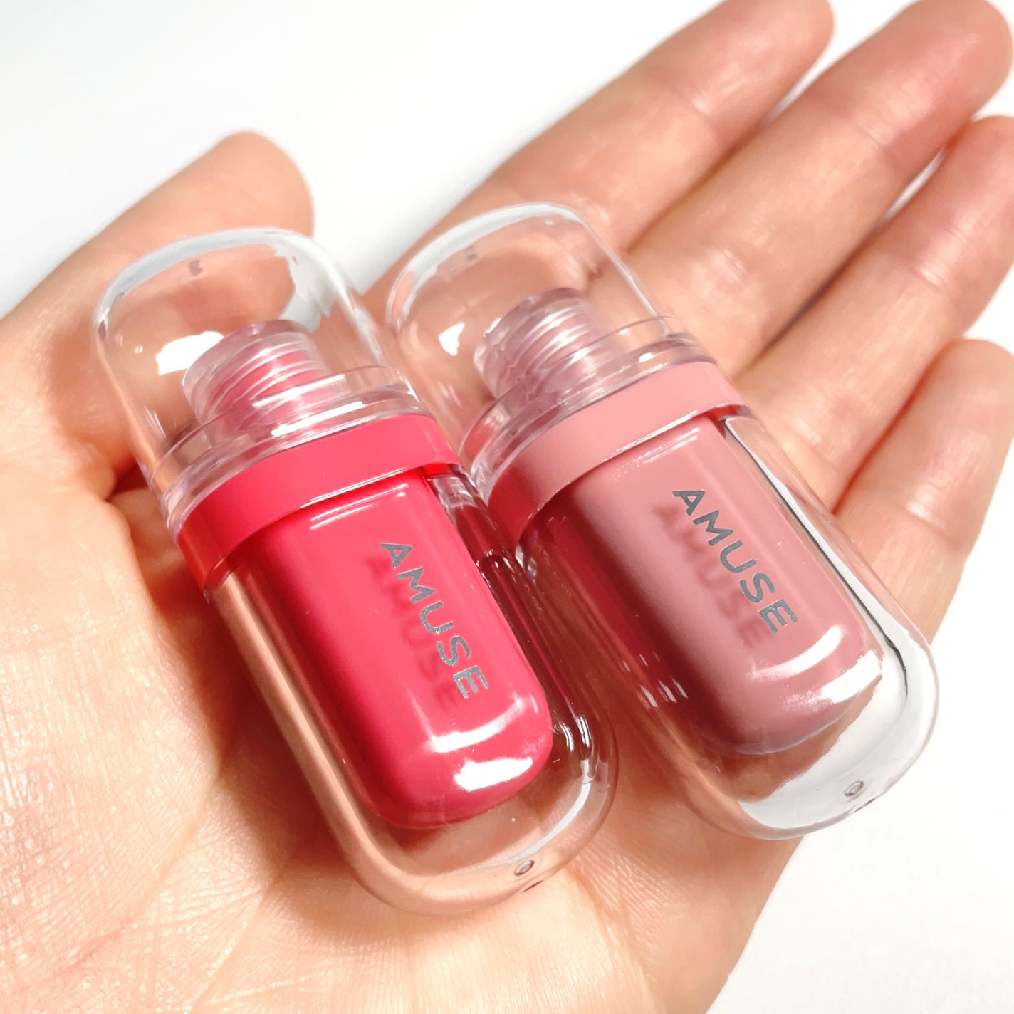 ジェルフィットティント/AMUSE/リップティントを使ったクチコミ(3枚目)