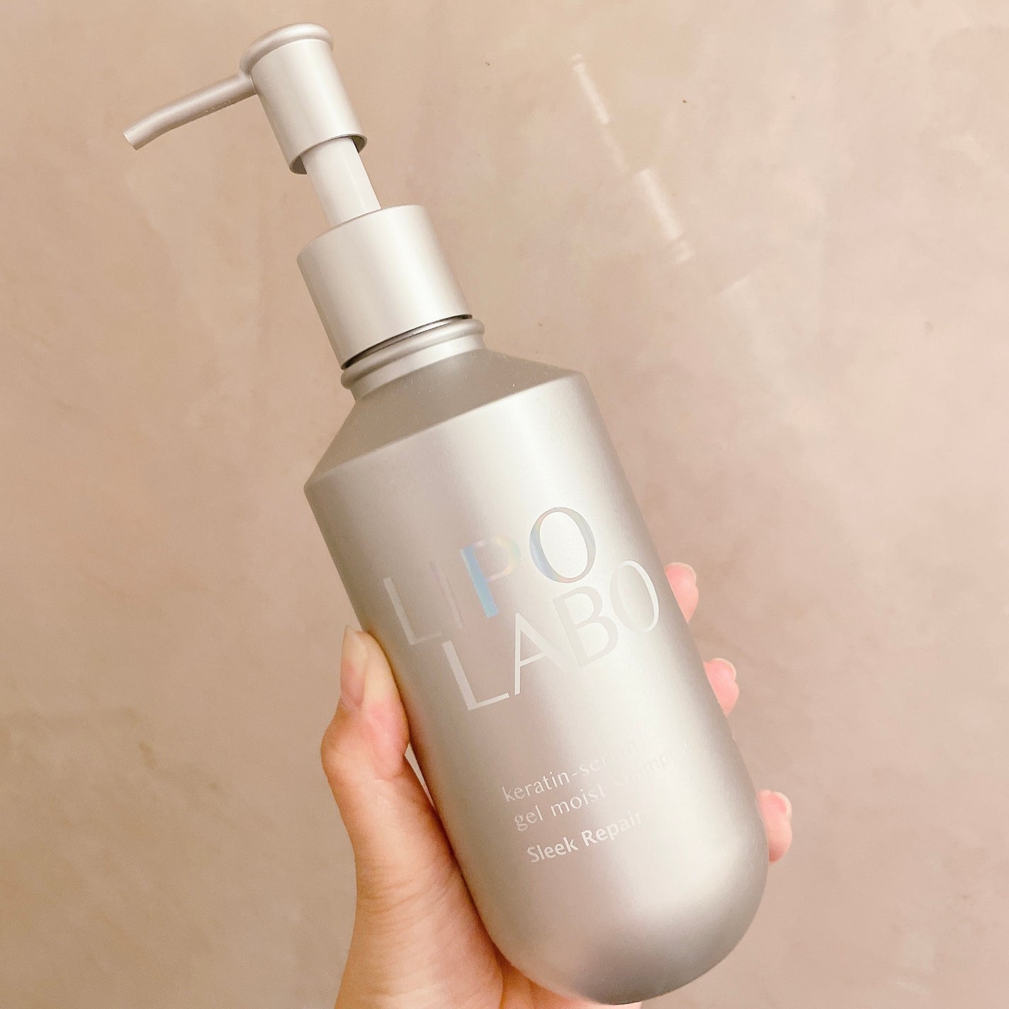 リポ ラボ ケラチンセラム ジェルモイスト シャンプー /トリートメントスリークリペア*/LIPO LABO/市販シャンプーを使ったクチコミ(2枚目)