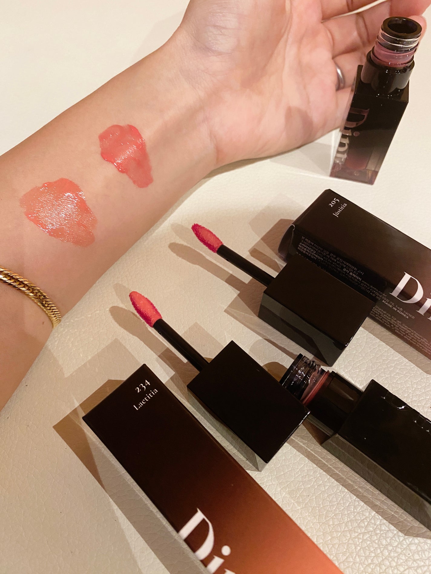 ブラーグロイリップティント/Dinto/リップティントを使ったクチコミ(2枚目)