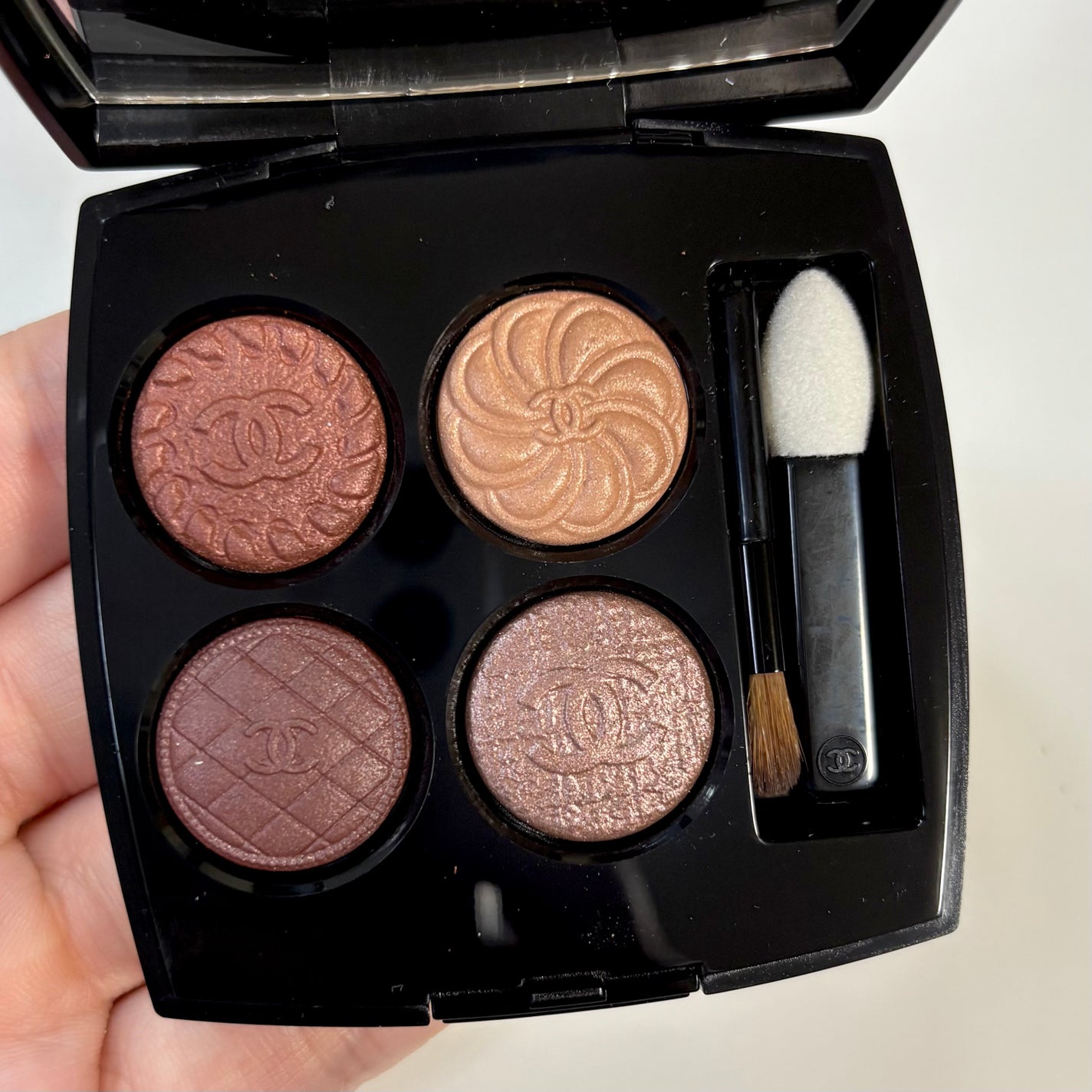 レ キャトル オンブル ブトン/CHANEL/アイシャドウパレットを使ったクチコミ(4枚目)