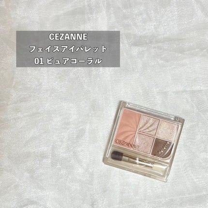 フェイスアイパレット/CEZANNE/アイシャドウを使ったクチコミ(2枚目)