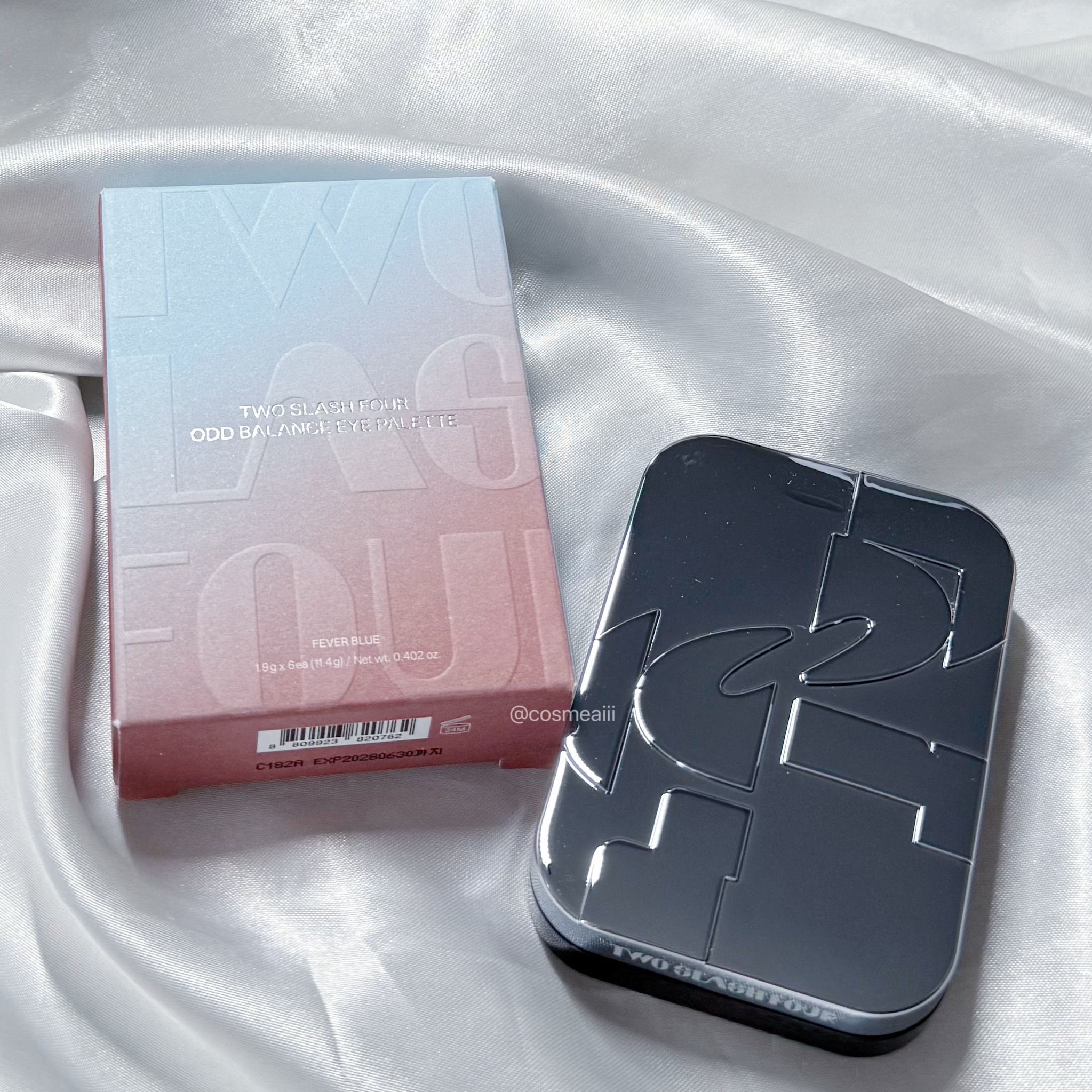 オッドバランスアイパレット/TWO SLASH FOUR/アイシャドウパレットを使ったクチコミ（2枚目）