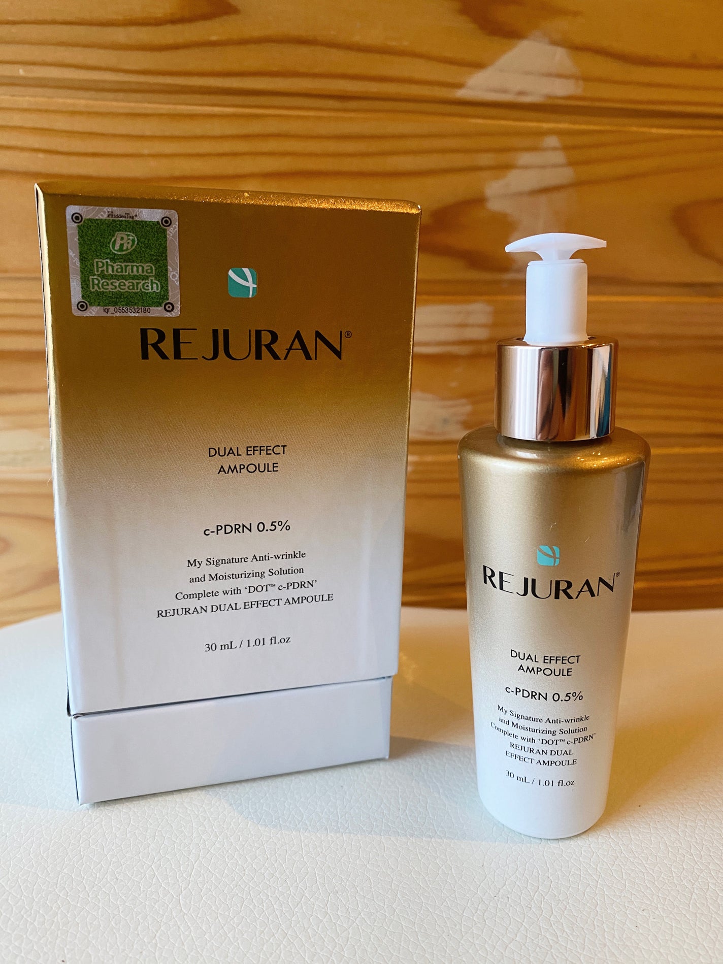 デュアル エフェクト アンプル/REJURAN COSMETICS/美容液を使ったクチコミ(1枚目)