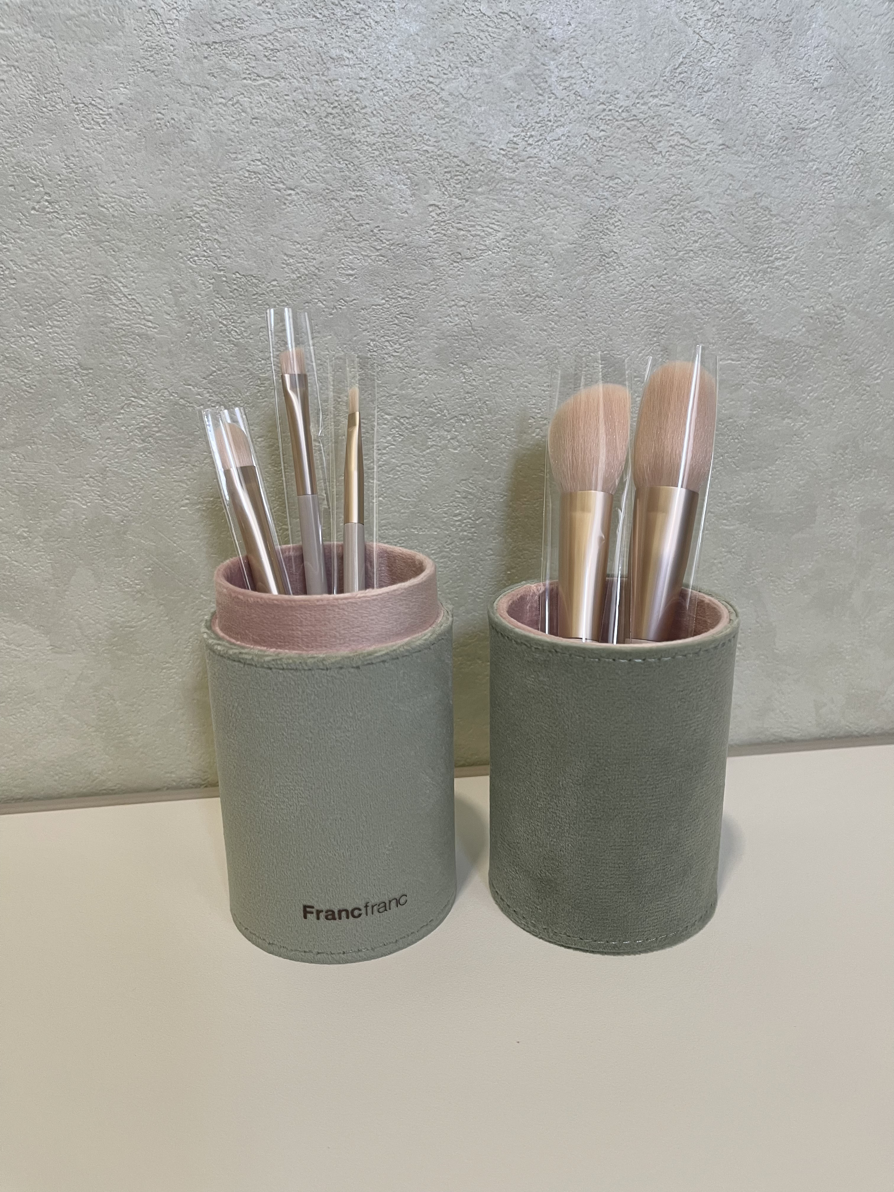 バイカラーメイクアップブラシセット/フランフラン/その他キットセットを使ったクチコミ（3枚目）