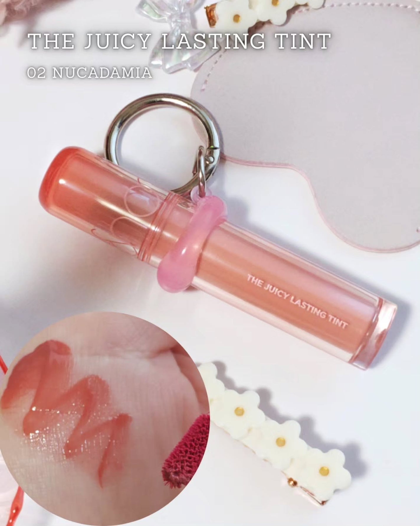 ザ ジューシーラスティングティント/rom&nd/リップティントを使ったクチコミ(2枚目)